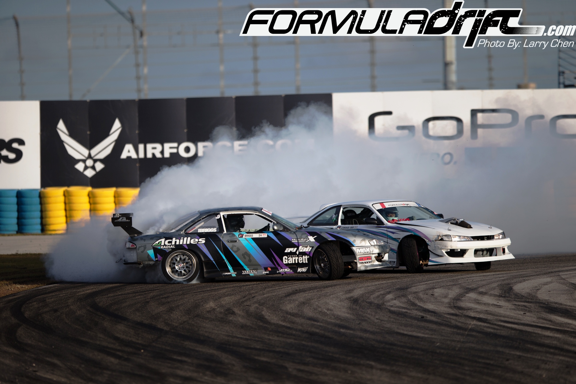 PASMAG Formula Drift 2014 Miami Florida Larry Chen Nissan 240sx S14 Kouki