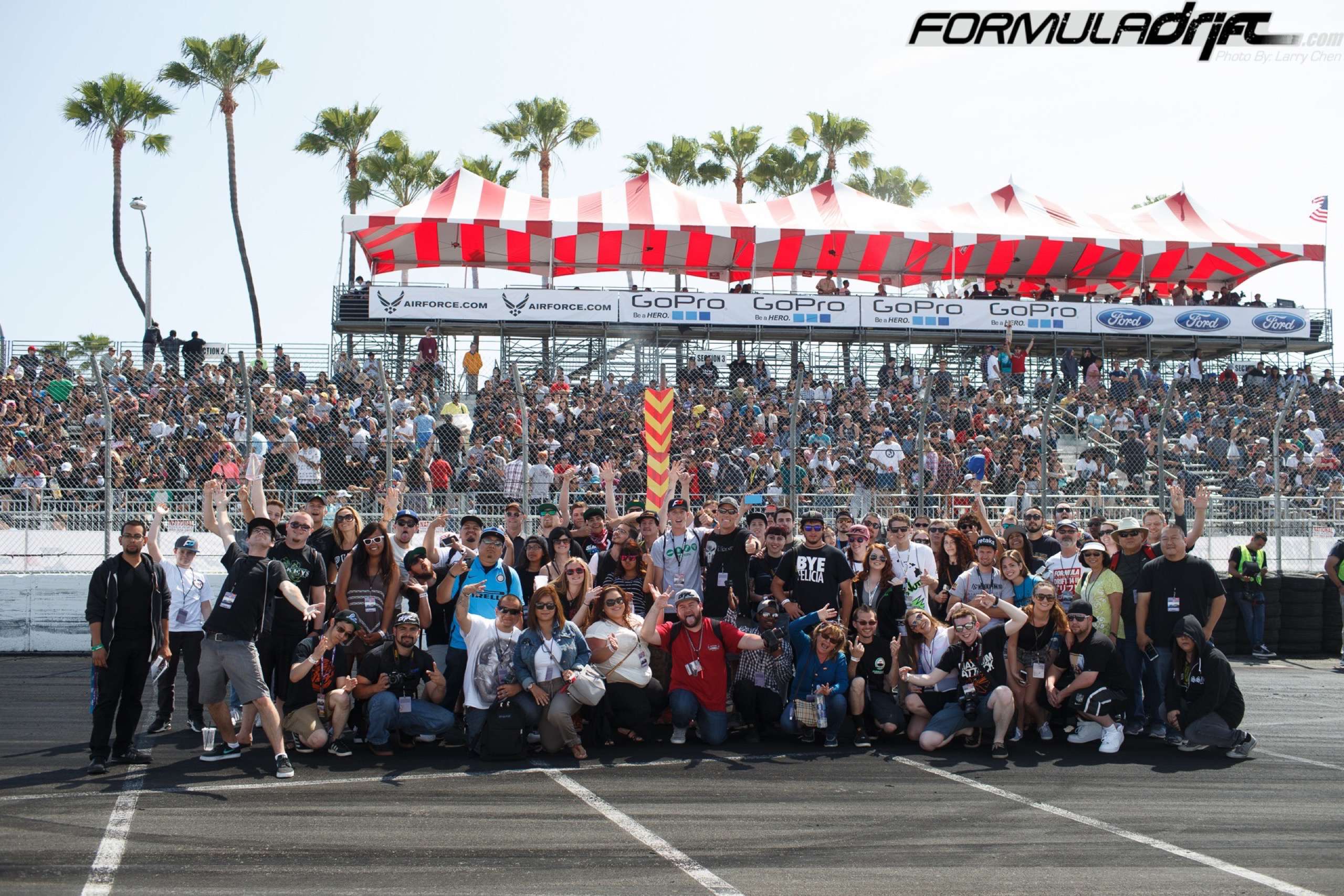 Formula Drift Round 1 2015: Long Beach, CA