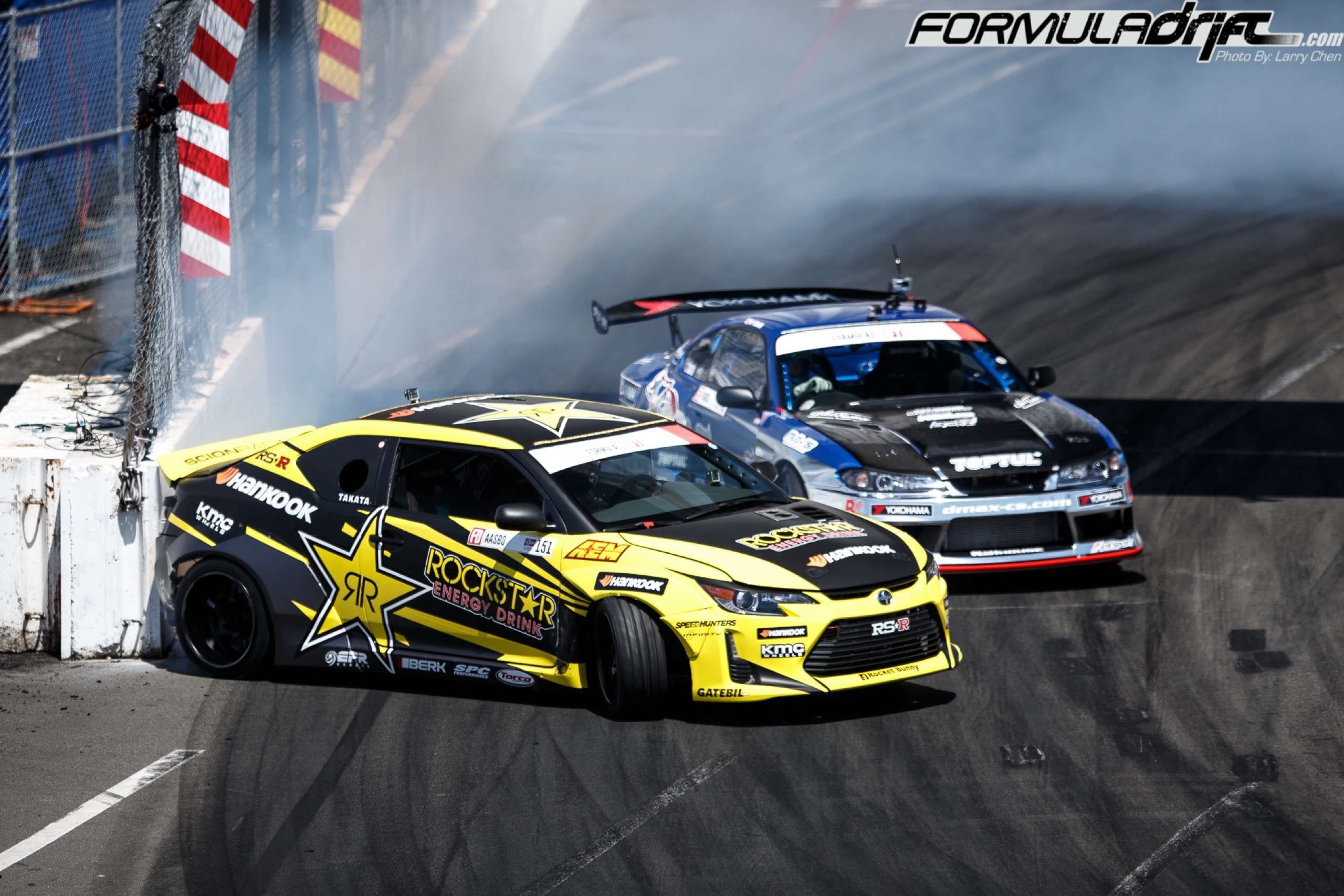 Formula Drift Round 1 2015: Long Beach, CA