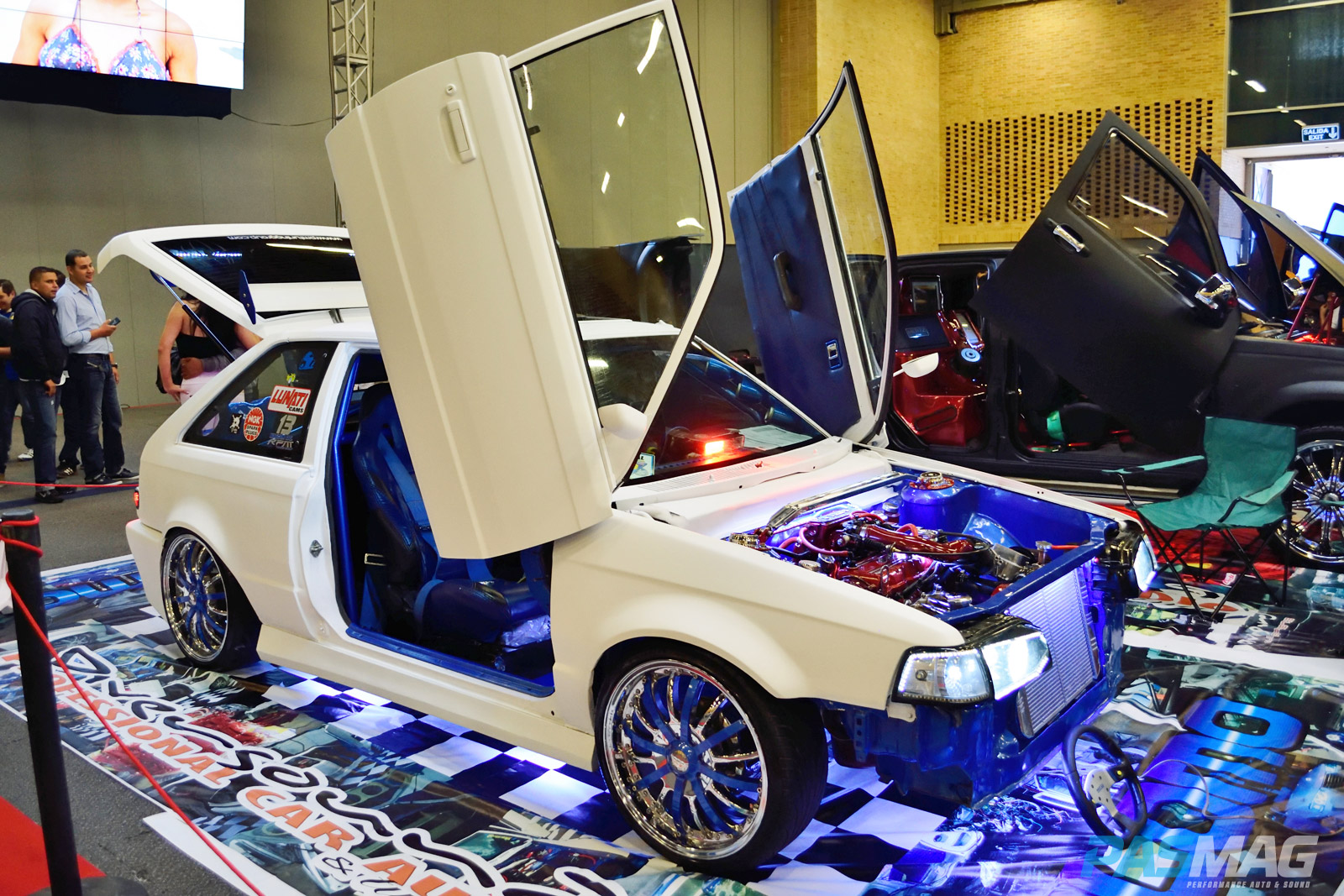 PASMAG IASCA Latino America Finals Bogota Colombia Travis Chin Booth Vehicle