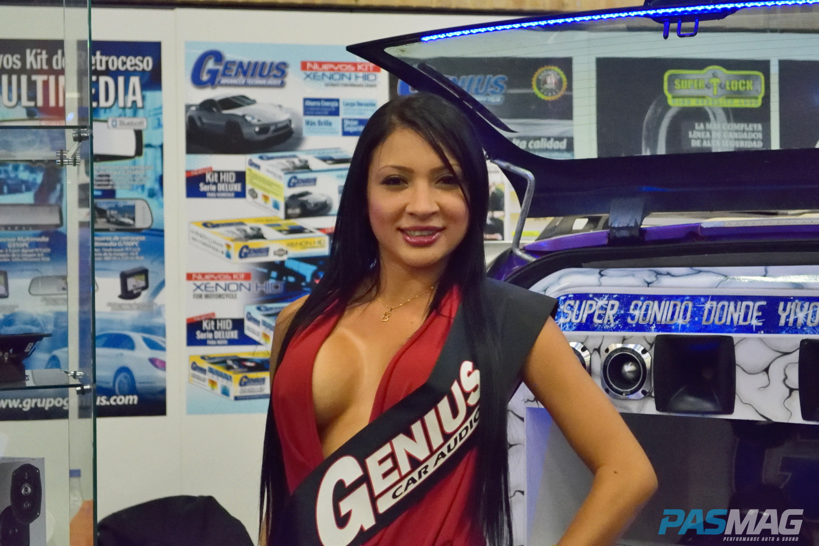 PASMAG IASCA Latino America Finals Bogota Colombia Travis Chin Genius Car Audio Model