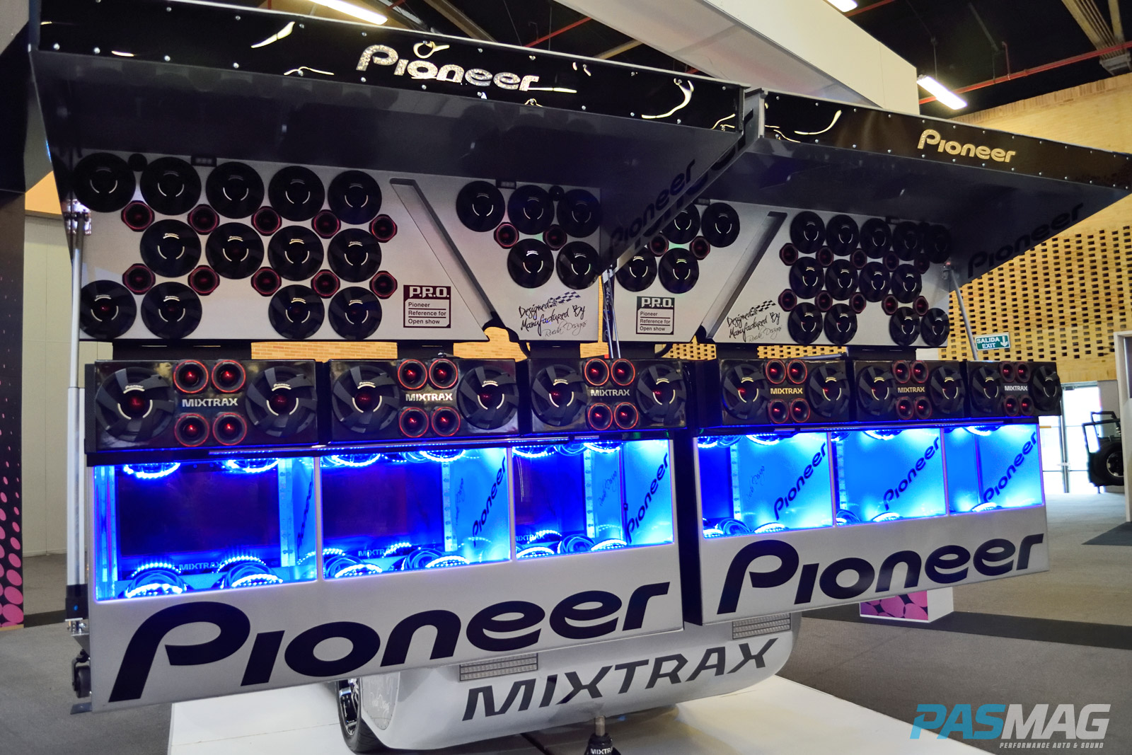 PASMAG IASCA Latino America Finals Bogota Colombia Travis Chin Pioneer Demo Vehicle
