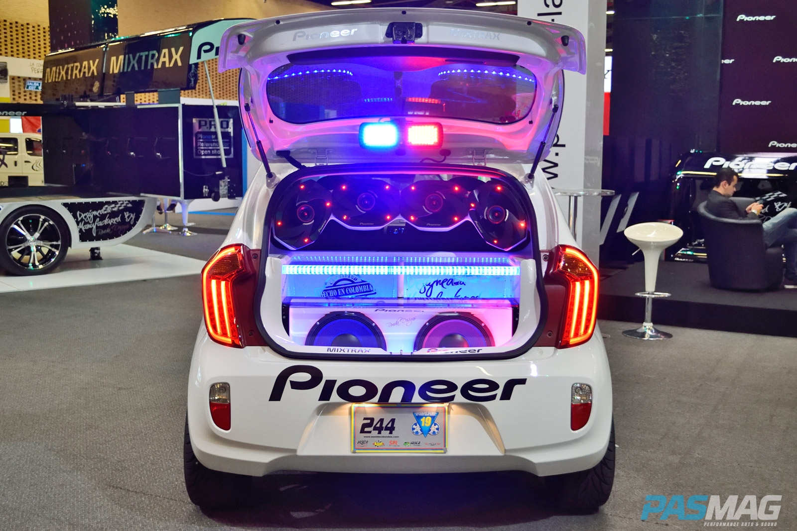 PASMAG IASCA Latino America Finals Bogota Colombia Travis Chin Pioneer Mixtrax