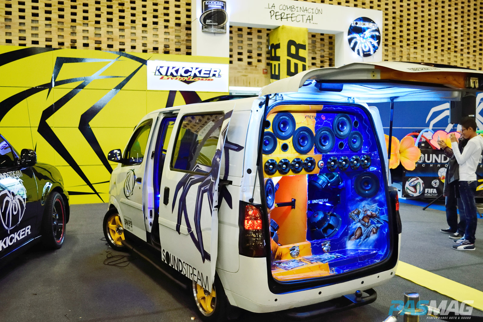 PASMAG IASCA Latino America Finals Bogota Colombia Travis Chin Soundstream Van