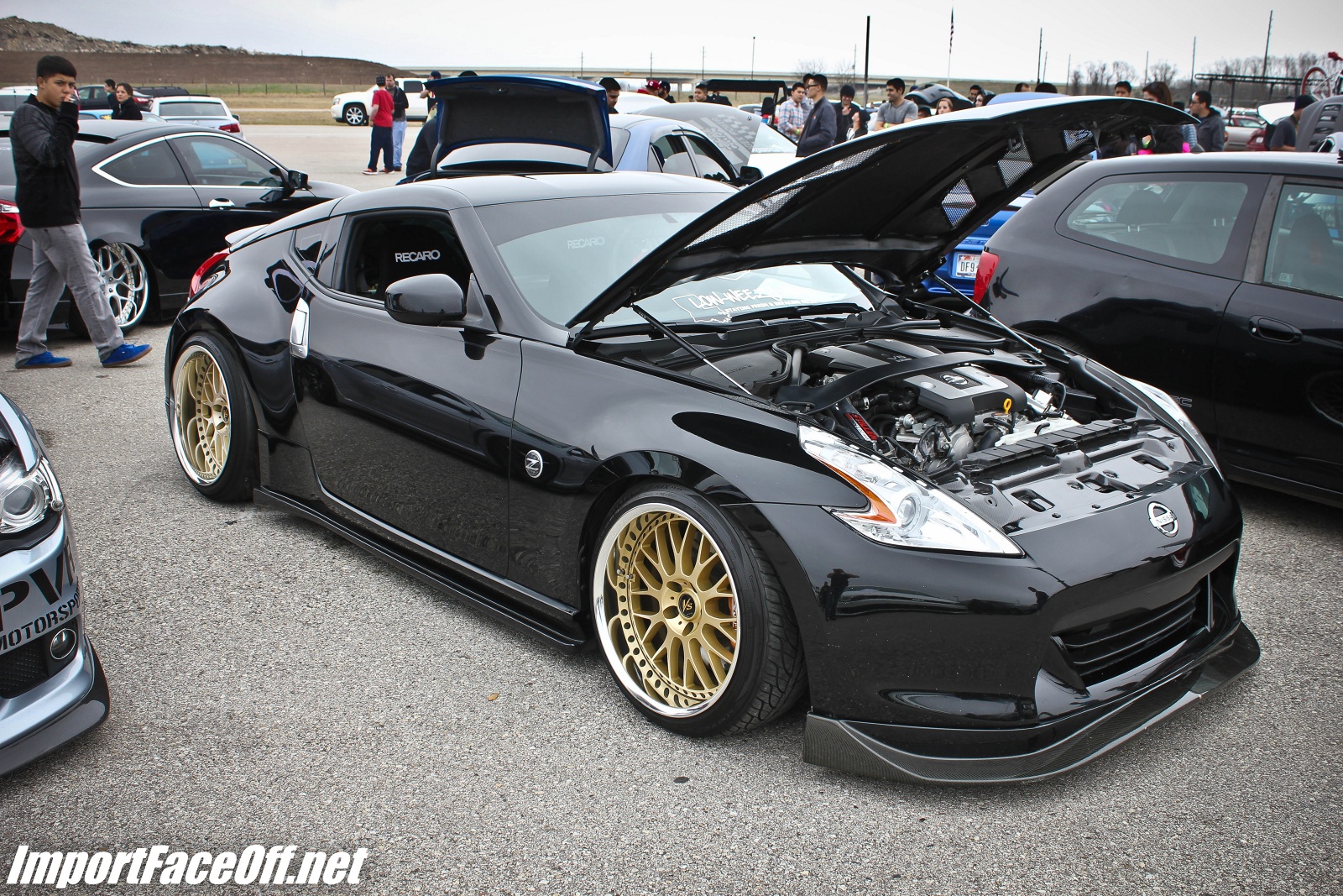 PASMAG - Import Face-Off In Baytown TX On Feb 9 2014 - Black Nissan 370Z