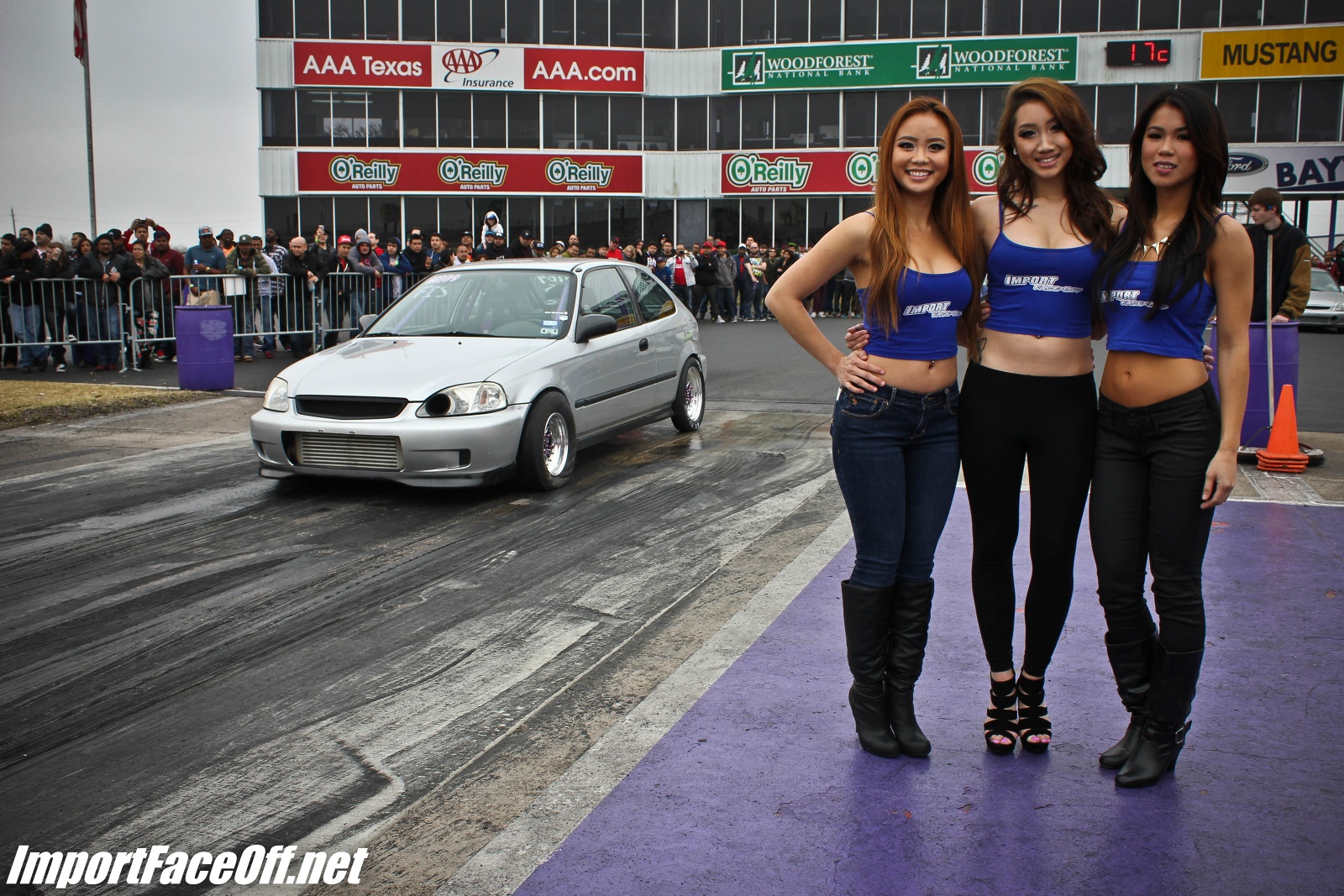 PASMAG - Import Face-Off In Baytown TX On Feb 9 2014 - Models With Honda Civic