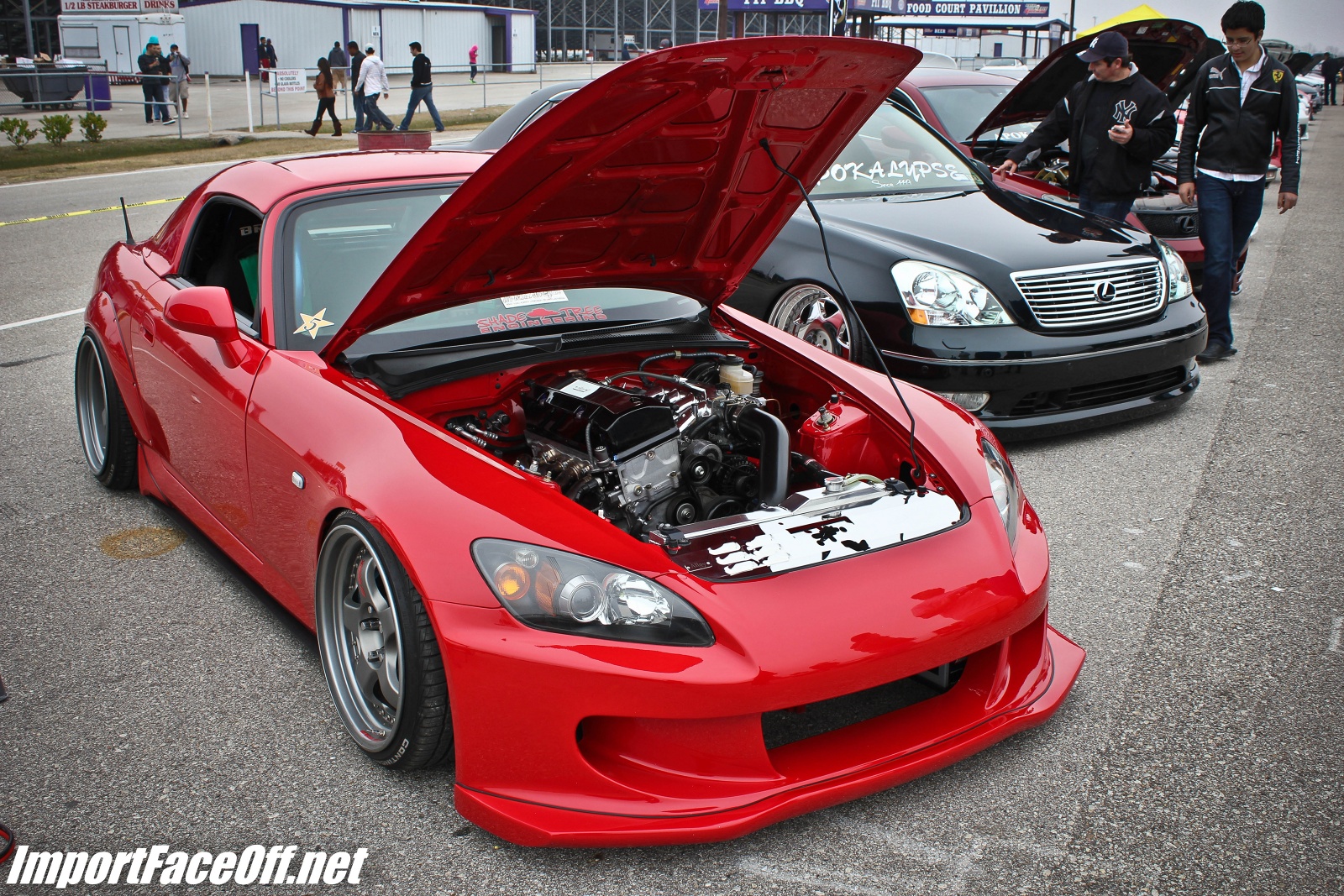 PASMAG - Import Face-Off In Baytown TX On Feb 9 2014 - Red Honda S2000