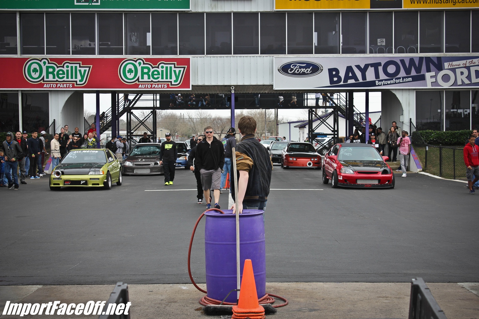 PASMAG - Import Face-Off In Baytown TX On Feb 9 2014 - Staging