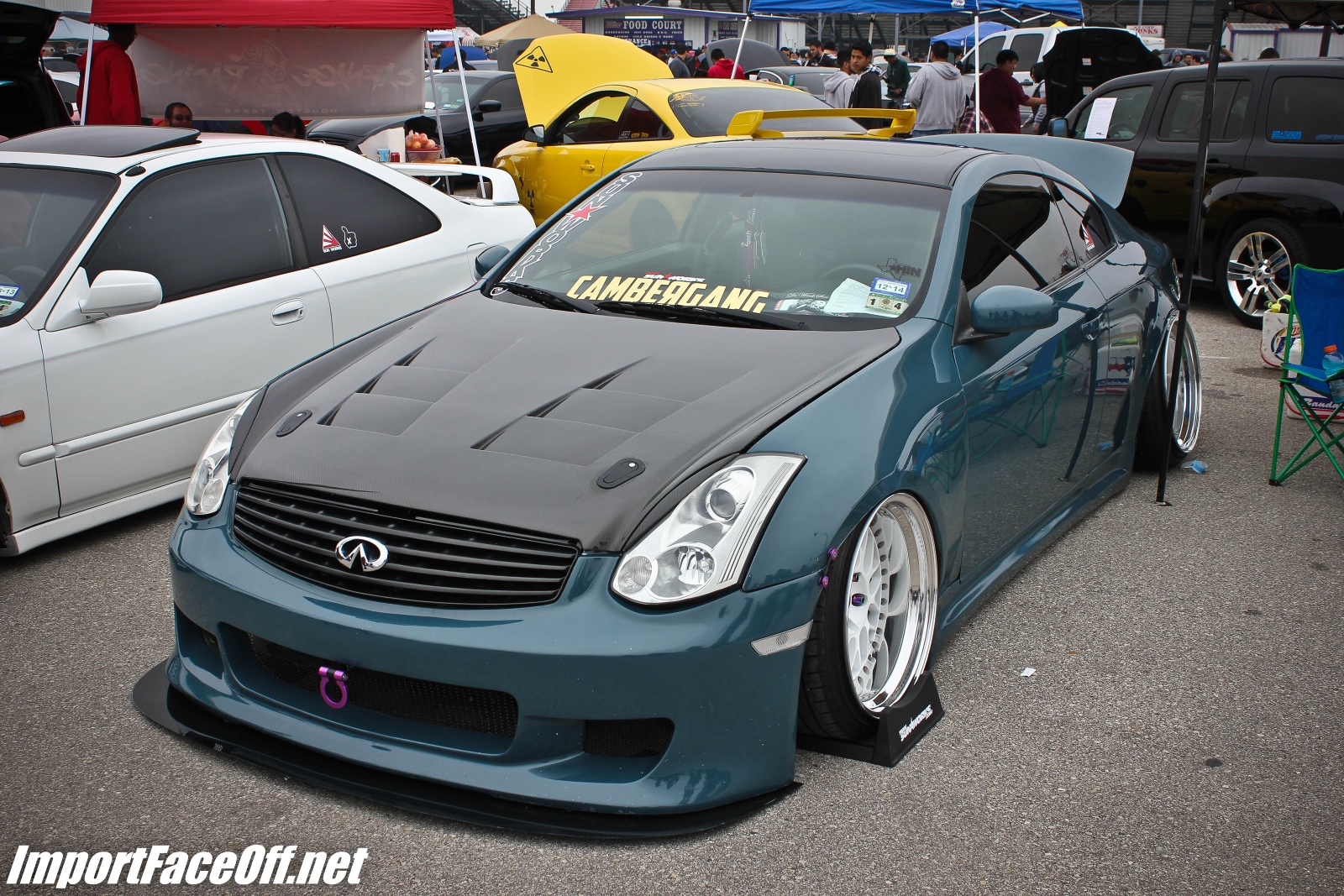 PASMAG - Import Face-Off In Baytown TX On Feb 9 2014 - Sunworks Infiniti G35