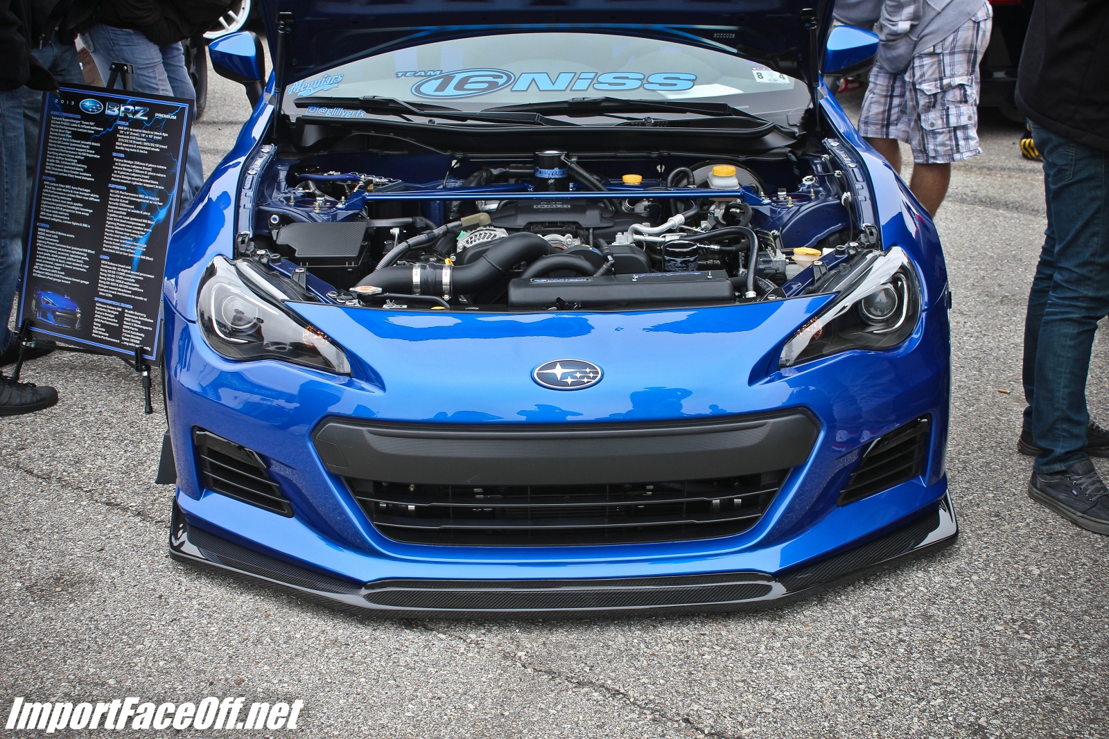 PASMAG - Import Face-Off In Baytown TX On Feb 9 2014 - Team 16Niss Subaru BRZ With GReddy Vortech Supercharger