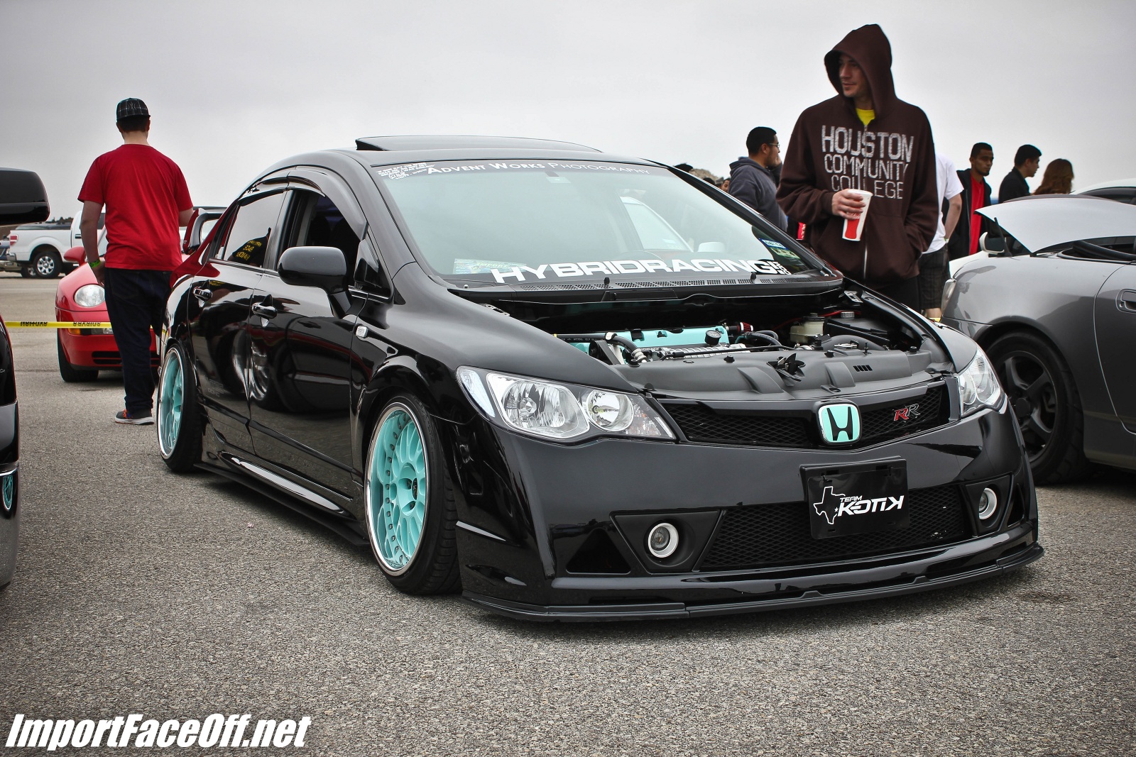 PASMAG - Import Face-Off In Baytown TX On Feb 9 2014 - Team K-OTIK Honda Civic