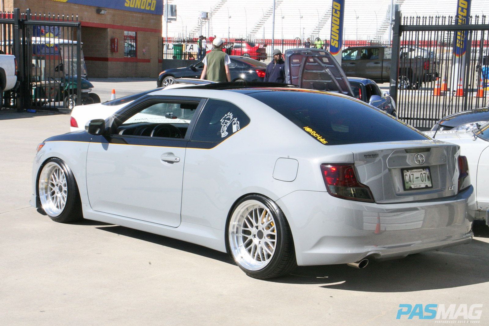 PASMAG Import Alliance Hamton Georgia 2014 Michael Watson Cement Grey Scion tC