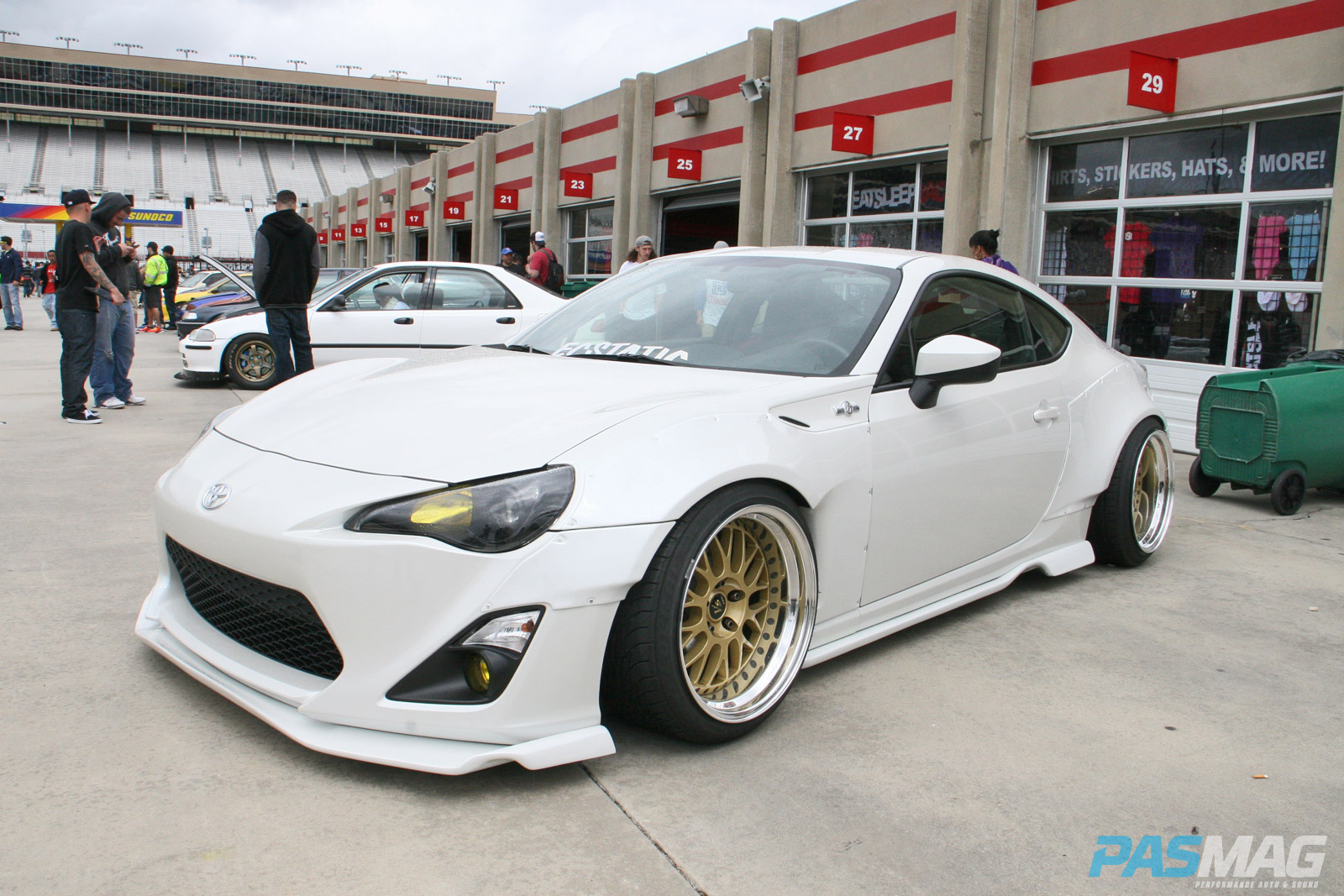 PASMAG Import Alliance Hamton Georgia 2014 Michael Watson Scion FRS Front Wheels