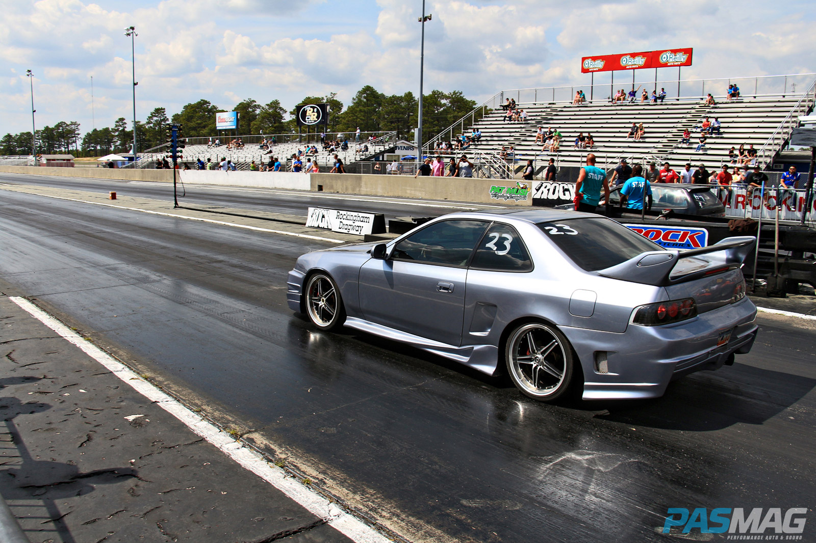 PASMAG-KMS-Drift-Rockingham-North-Carolina-Apr-13-2014-Denton-Byrd-Prelude-Honda-Staging-Drag-Racing