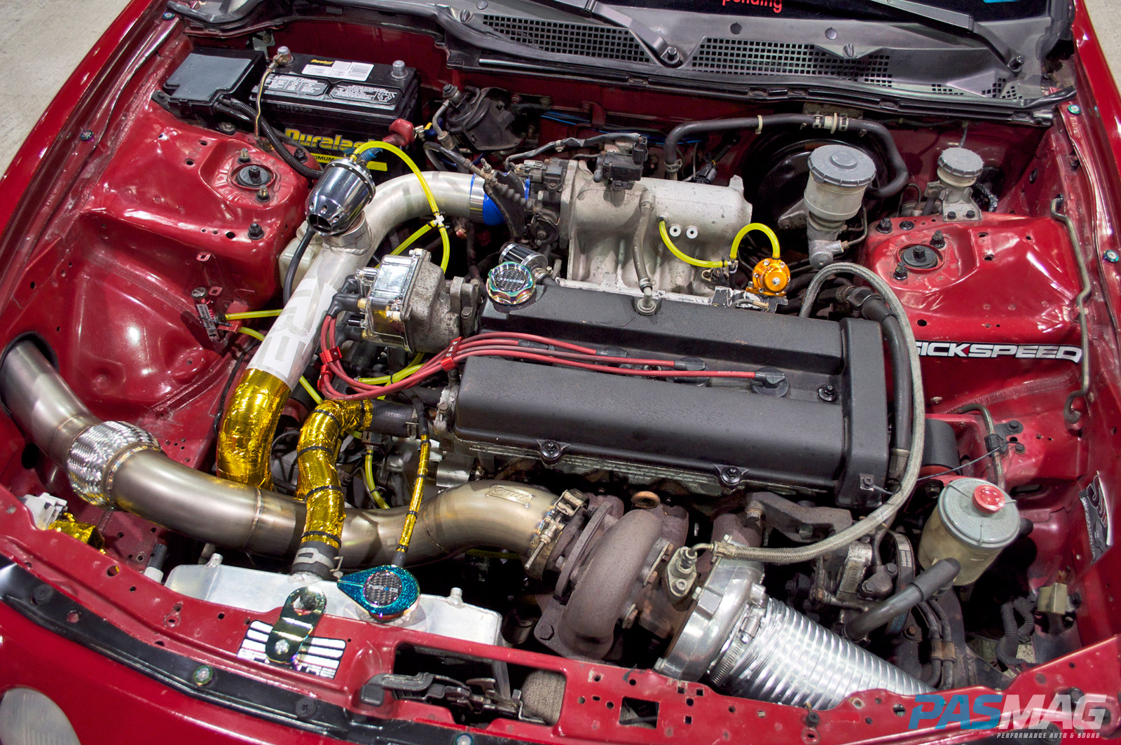 PASMAG Motorama Harrisburg Pennsylvania 2014 Dante Damanti Acura Integra Engine