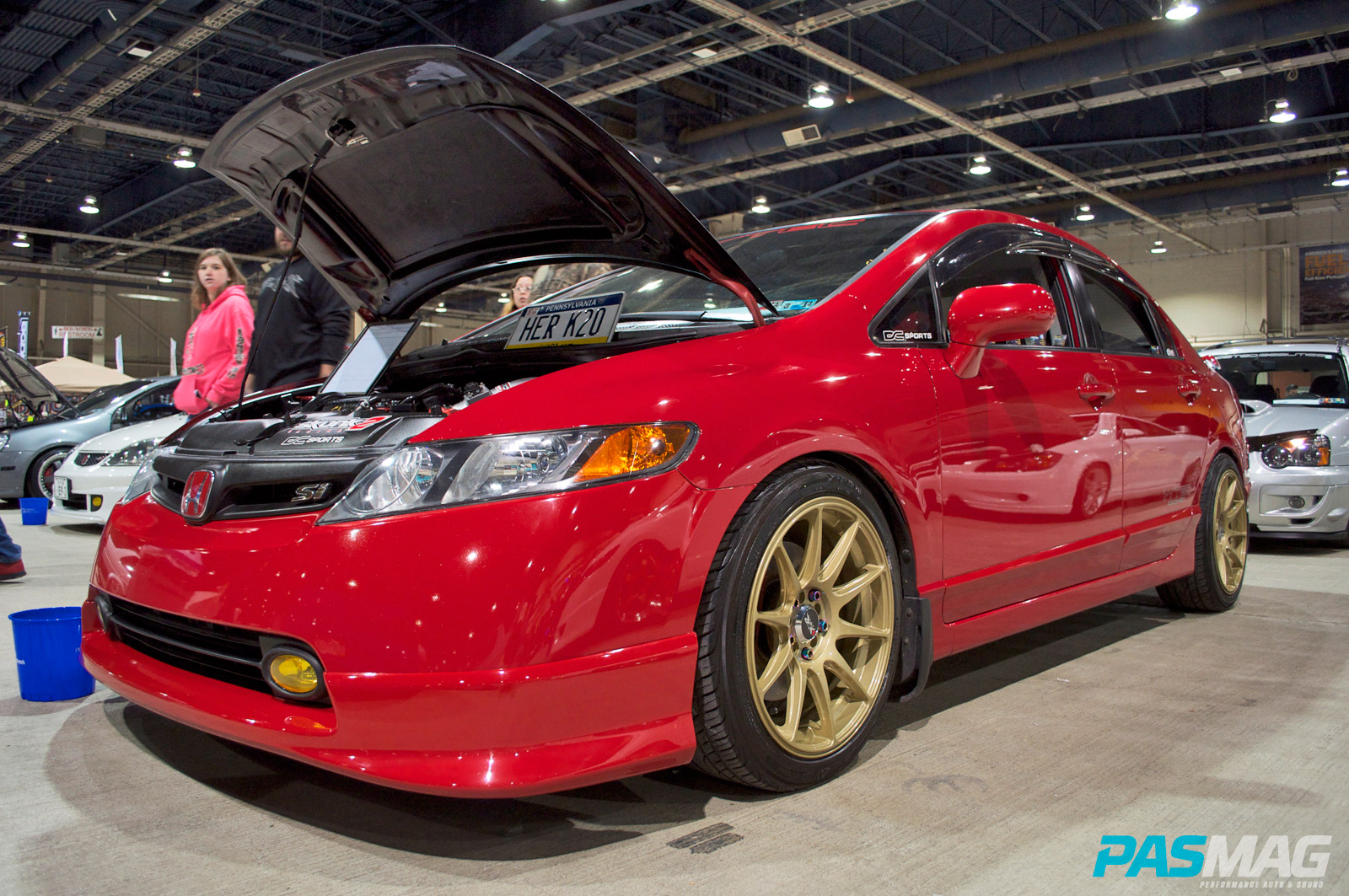 PASMAG Motorama Harrisburg Pennsylvania 2014 Dante Damanti Honda Civic Front