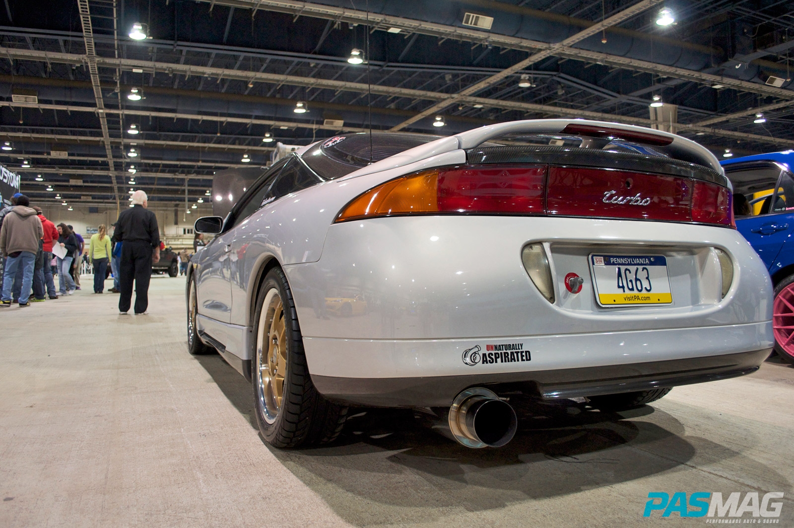 PASMAG Motorama Harrisburg Pennsylvania 2014 Dante Damanti Mitsubishi Eclipse Turbo Rear