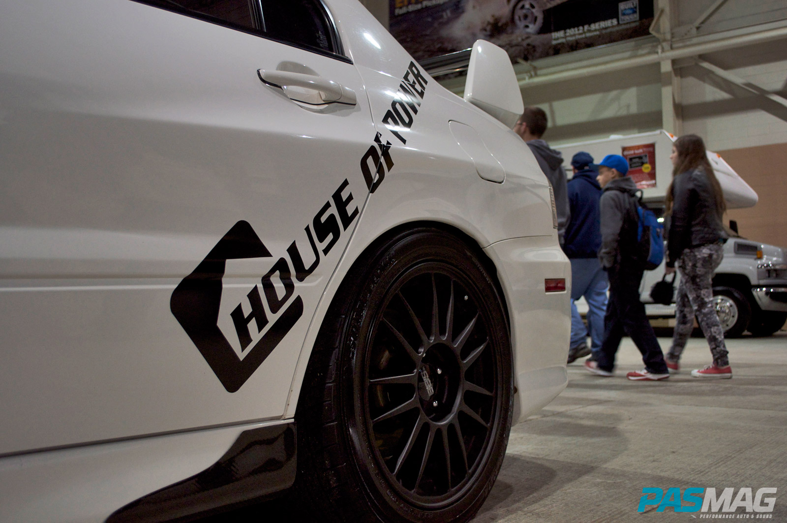 PASMAG Motorama Harrisburg Pennsylvania 2014 Dante Damanti Mitsubishi Lancer Evolution House Of Power Side