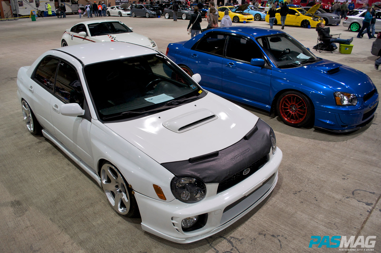 PASMAG Motorama Harrisburg Pennsylvania 2014 Dante Damanti Subaru WRX STI Front