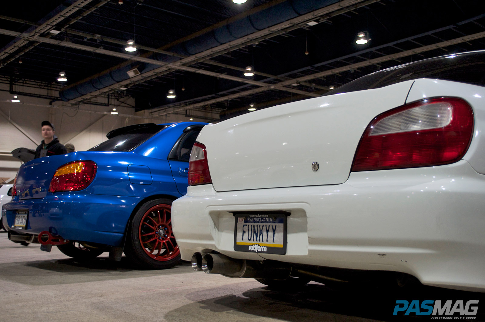 PASMAG Motorama Harrisburg Pennsylvania 2014 Dante Damanti Subaru WRX STI Rear