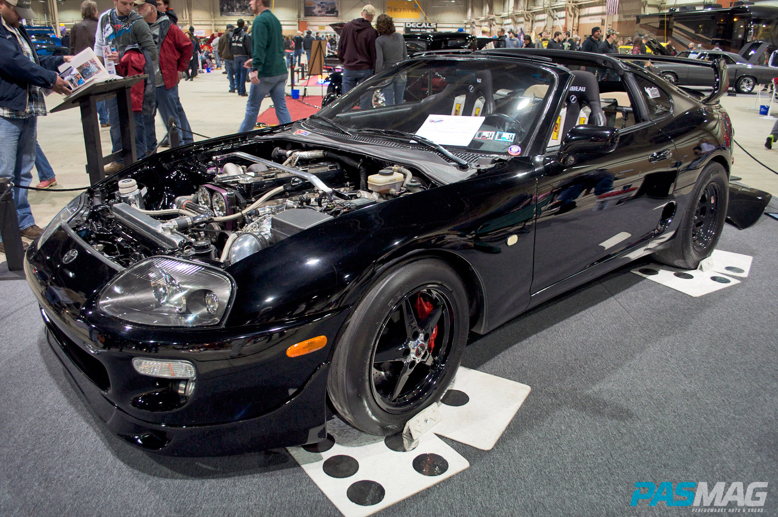 PASMAG Motorama Harrisburg Pennsylvania 2014 Dante Damanti Toyota Supra Front