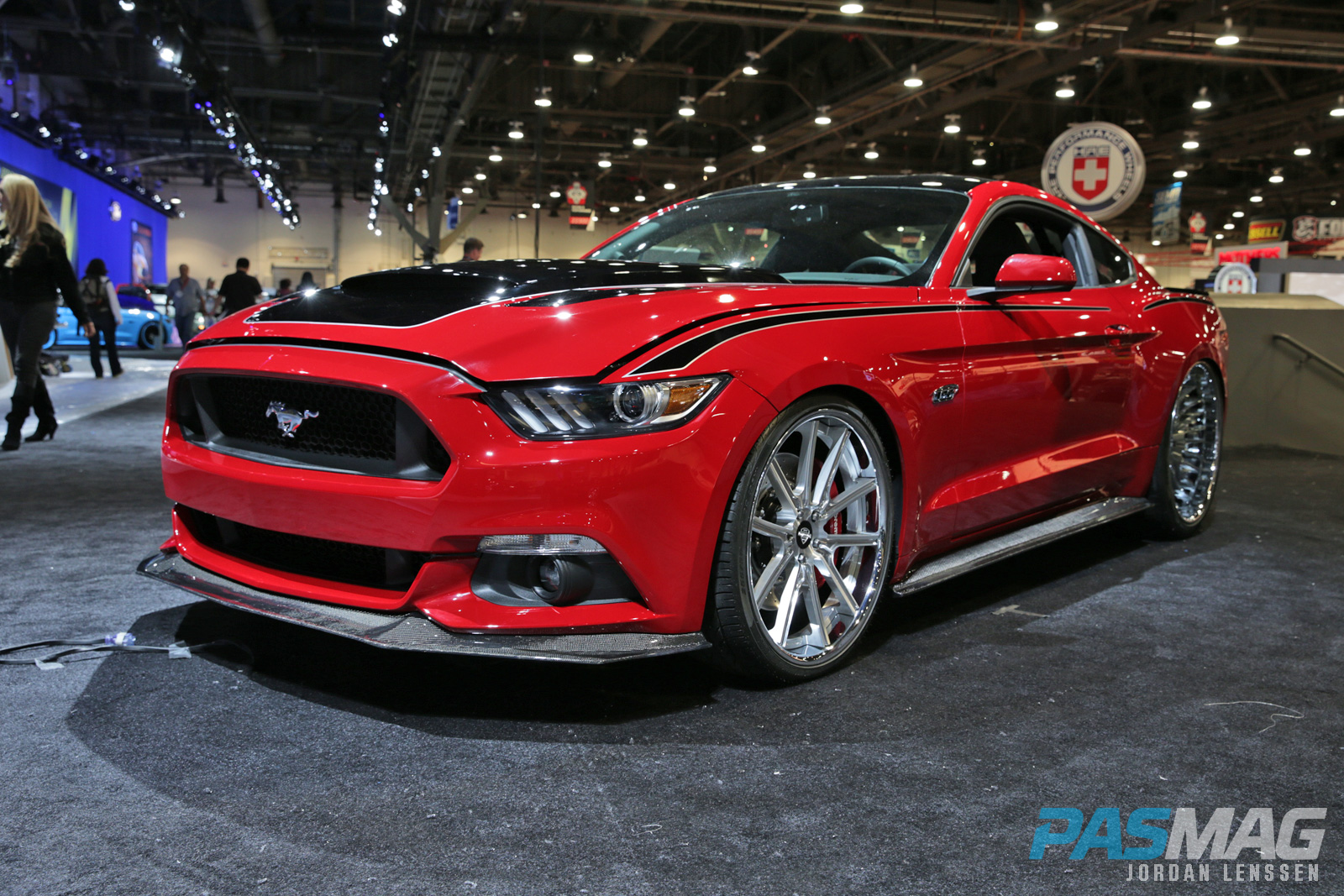 SEMA 2014 Las Vegas Ford Mustang Kompression Wheels