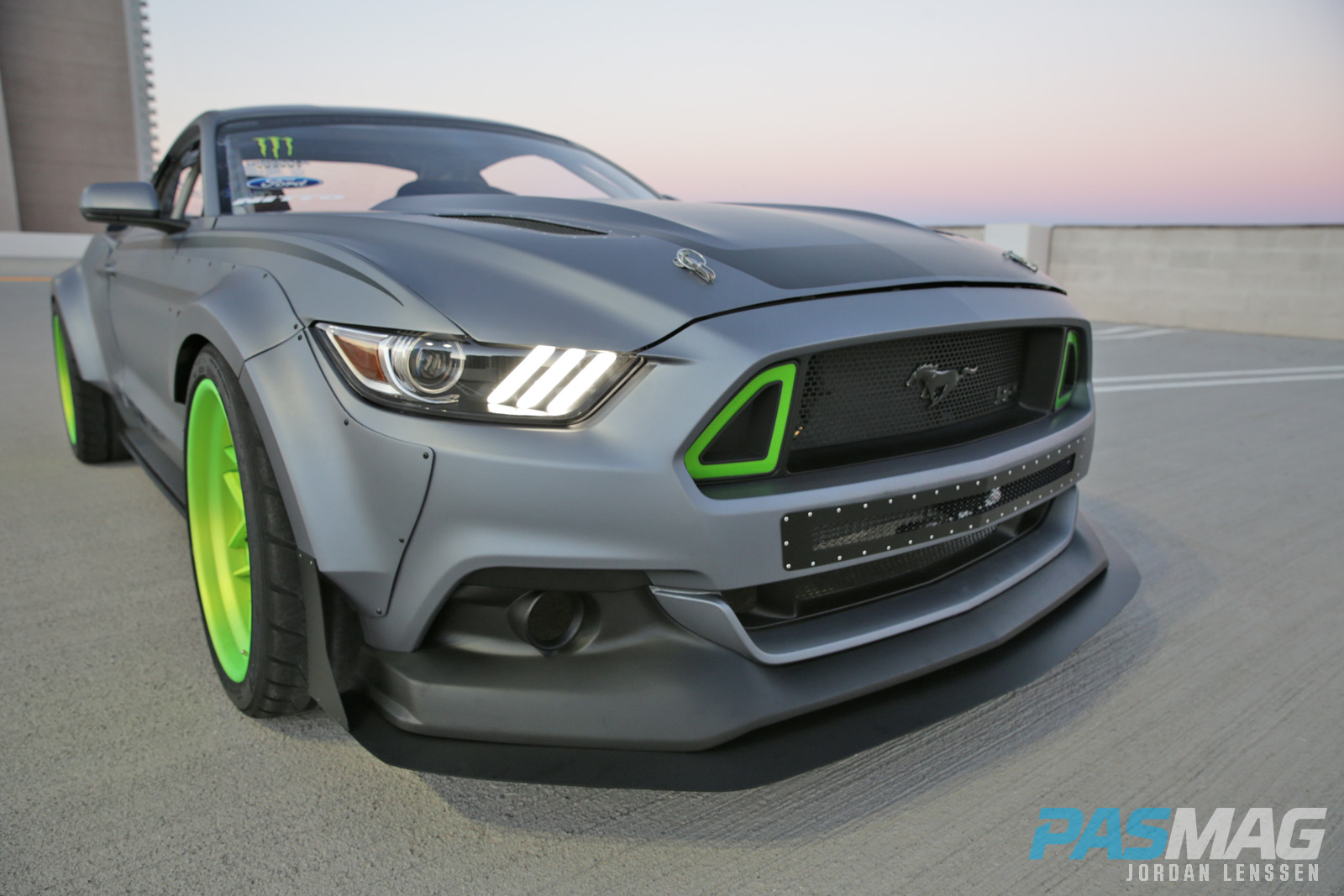 SEMA 2014 Las Vegas Ford Mustang RTR Spec 5 Vaughn Gittin Jr 