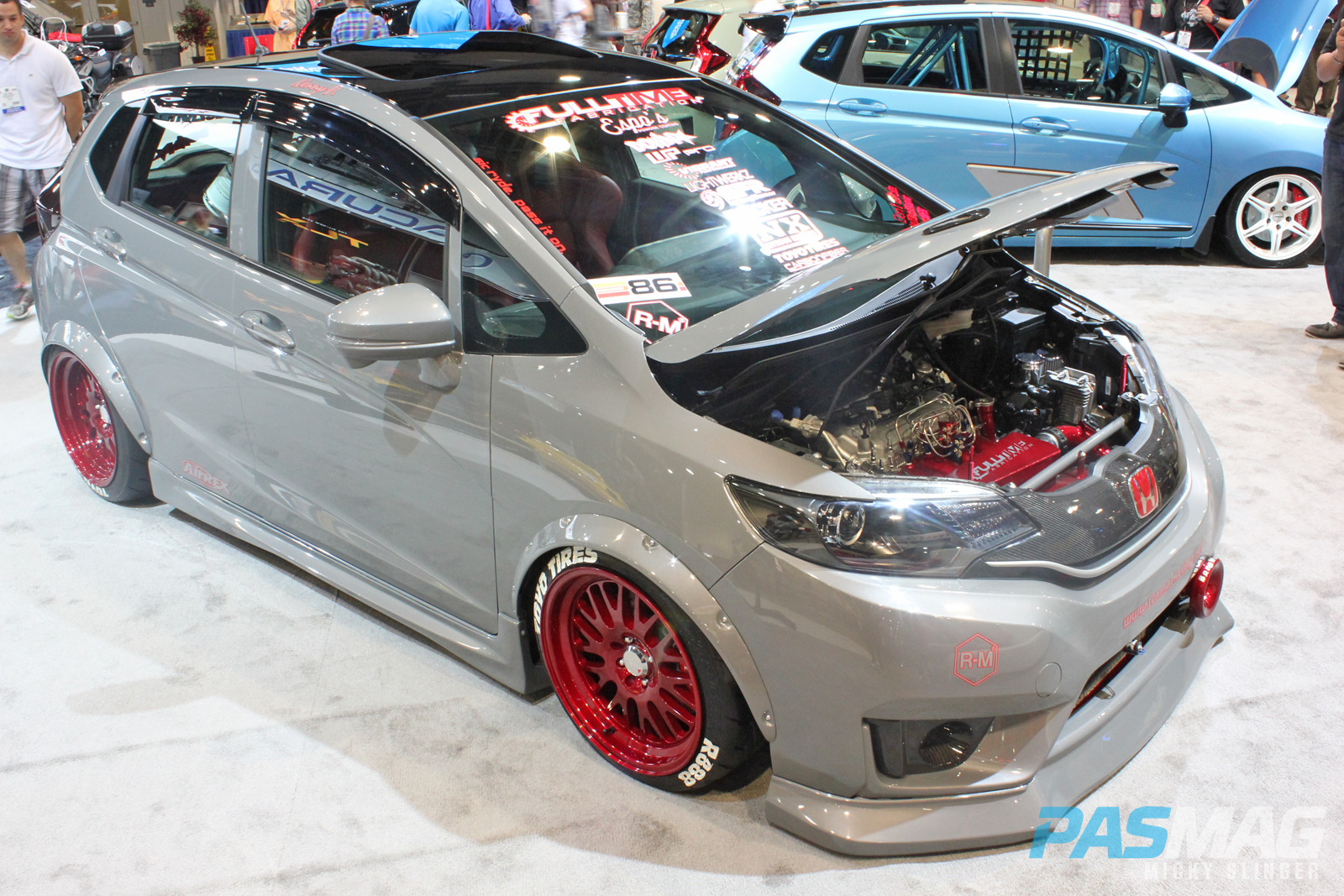 SEMA 2014 Las Vegas Honda Fit Challenge Kenny Vinces front