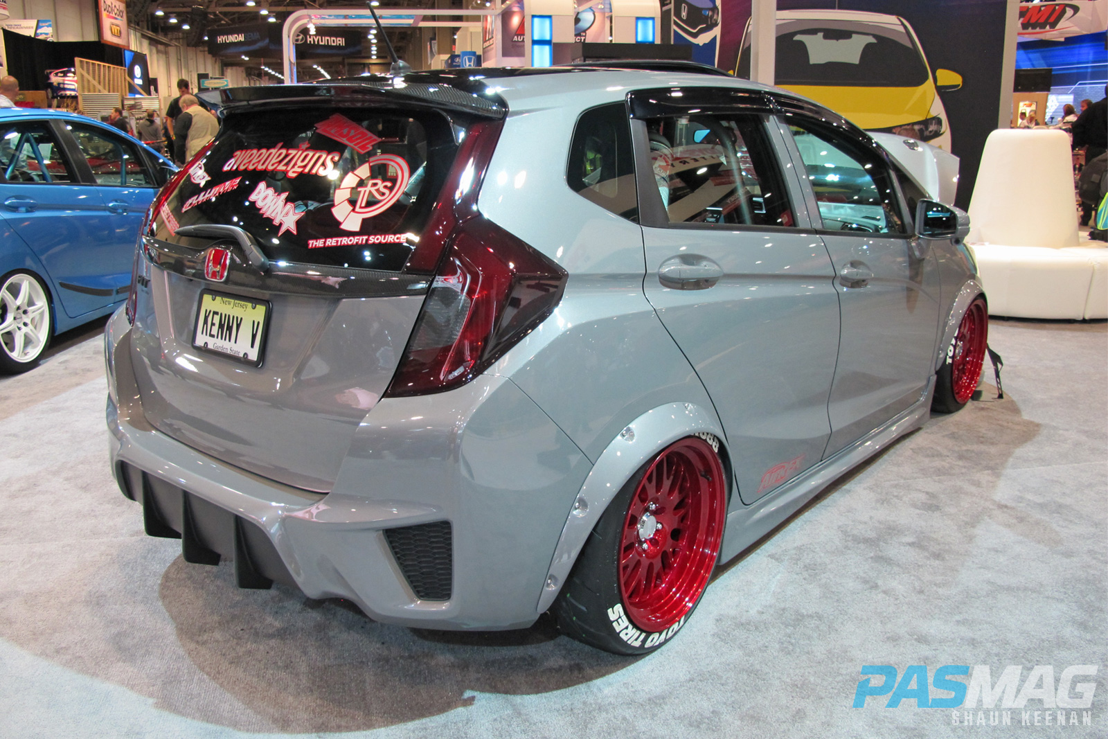 SEMA 2014 Las Vegas Honda Fit Challenge Kenny Vinces rear