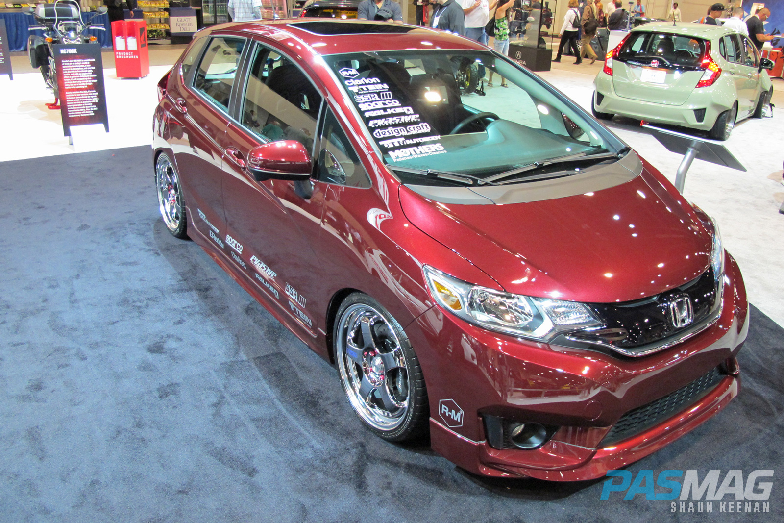 SEMA 2014 Las Vegas Honda Fit Challenge Kontrabands front