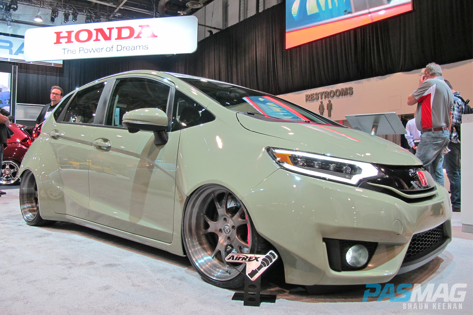 SEMA 2014 Las Vegas Honda Fit Challenge Tjin Edition front-side