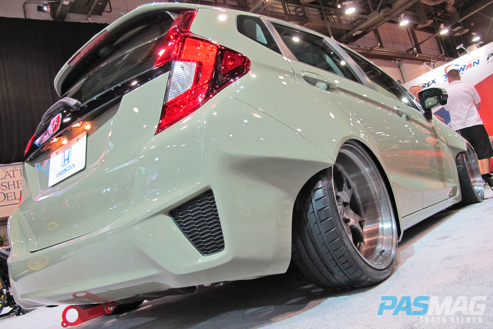 SEMA 2014 Las Vegas Honda Fit Challenge Tjin Edition rear low