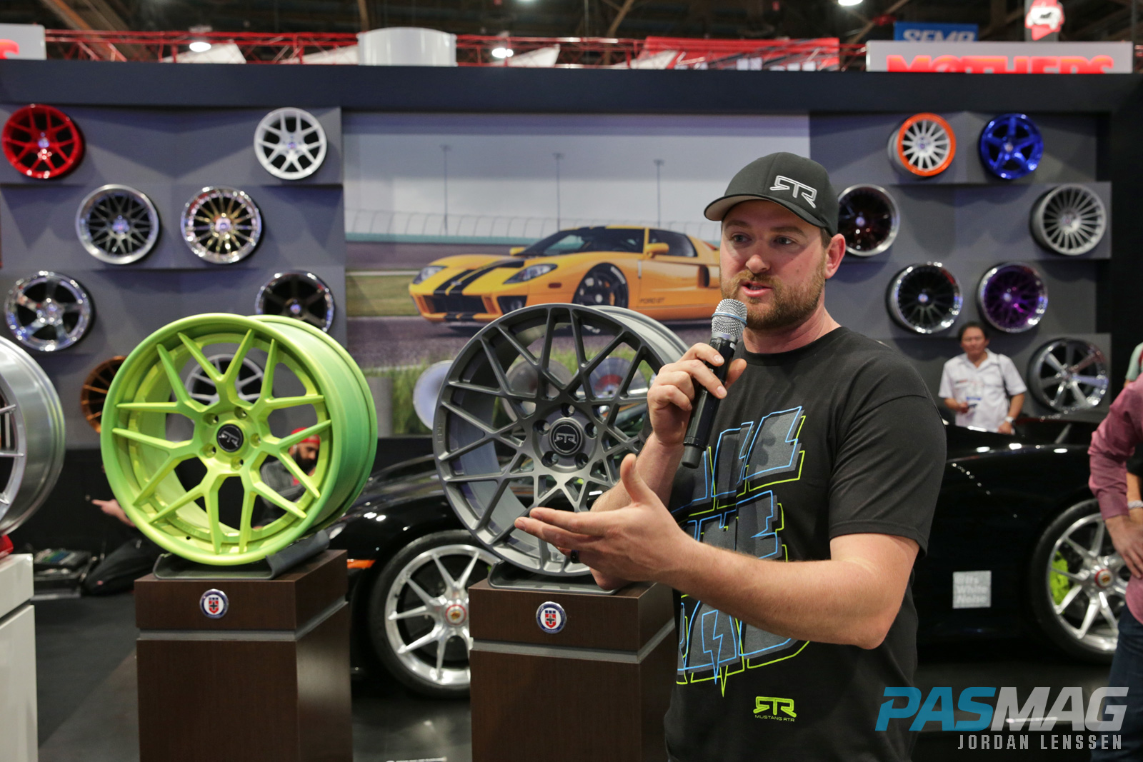 SEMA 2014 Las Vegas RTR HRE Wheels Vaughn Gittin Jr
