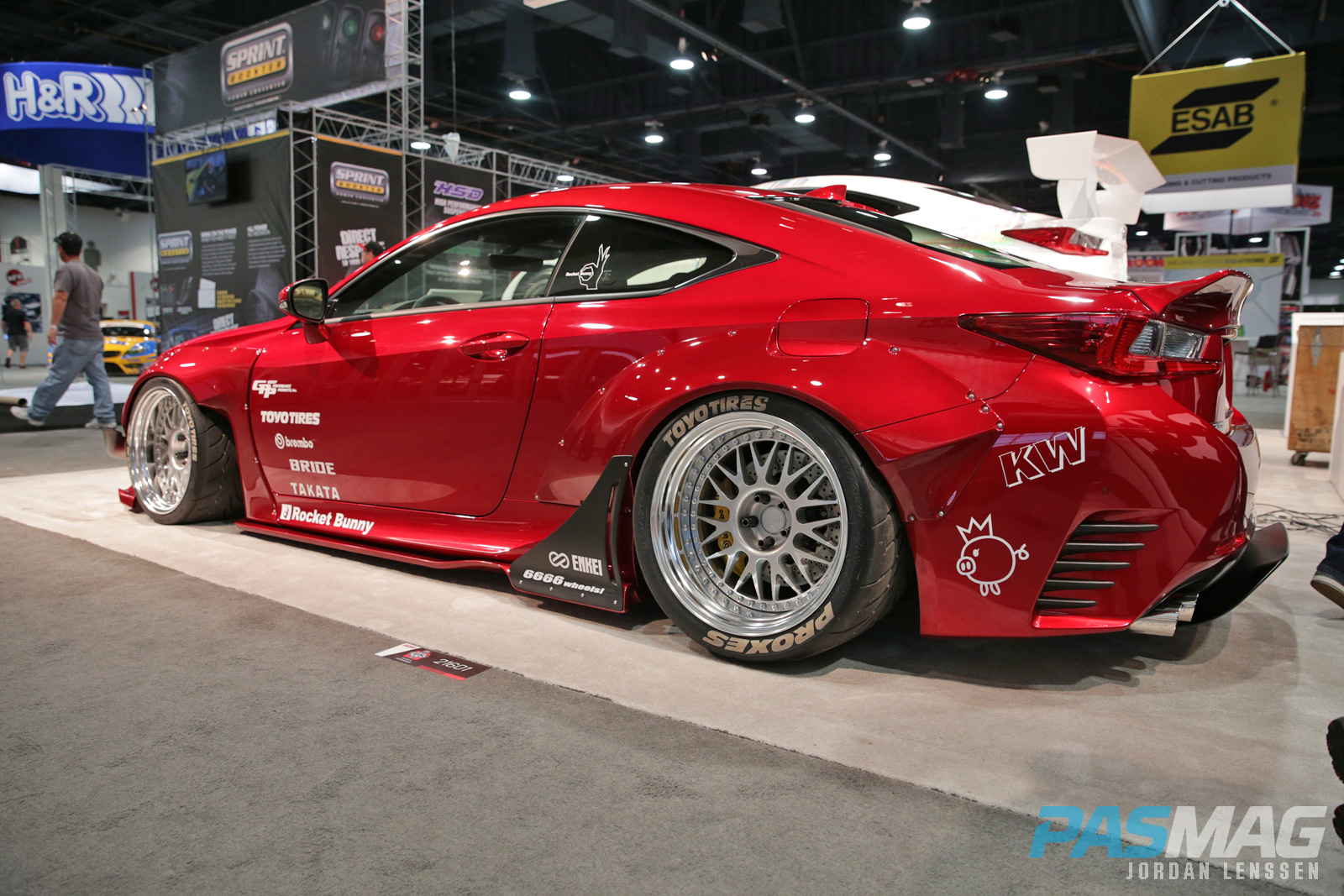 SEMA 2014 Las Vegas Photo Coverage Lexus RCF Rocket Bunny