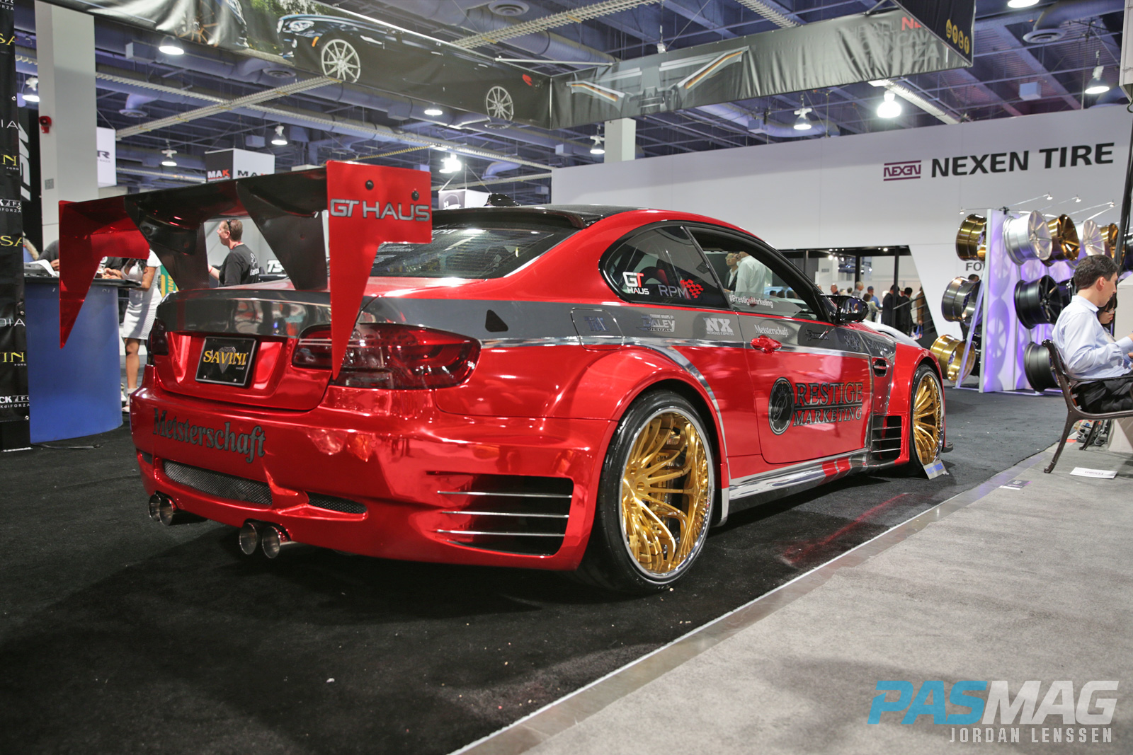SEMA 2014 Las Vegas Photo Coverage Pestige Marketing BMW Savini GT Haus