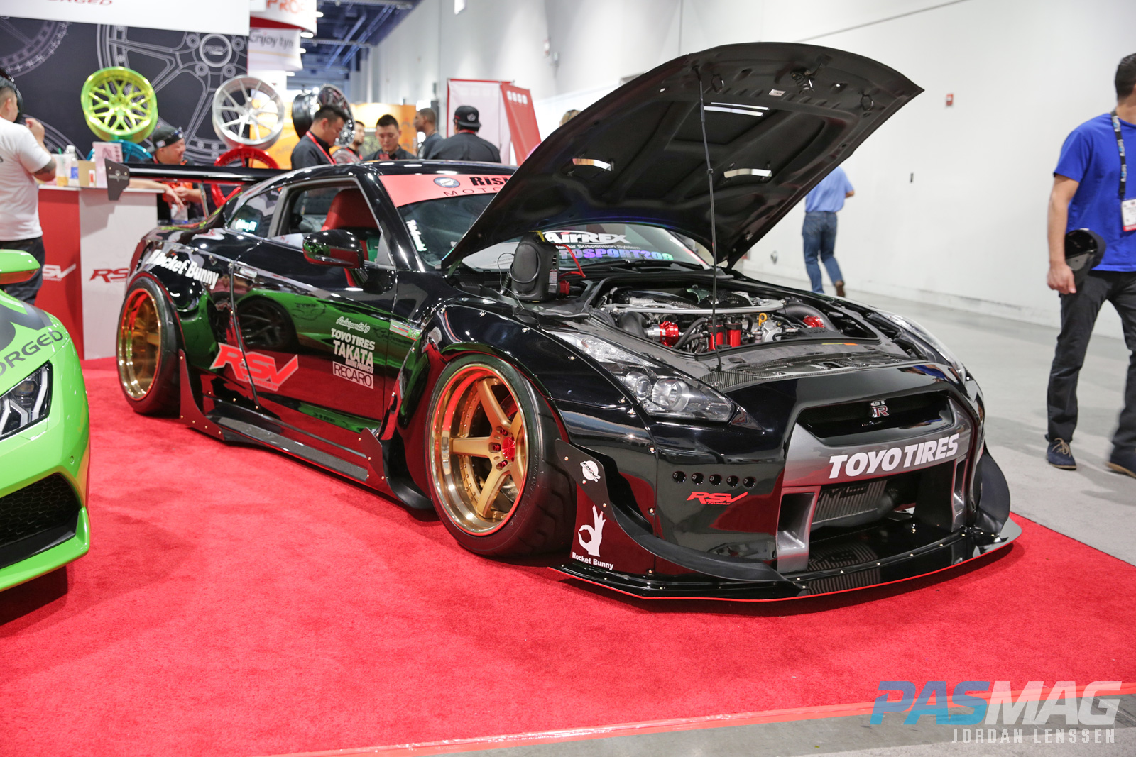 SEMA 2014 Las Vegas Photo Coverage RSV Forged Nissan GTR