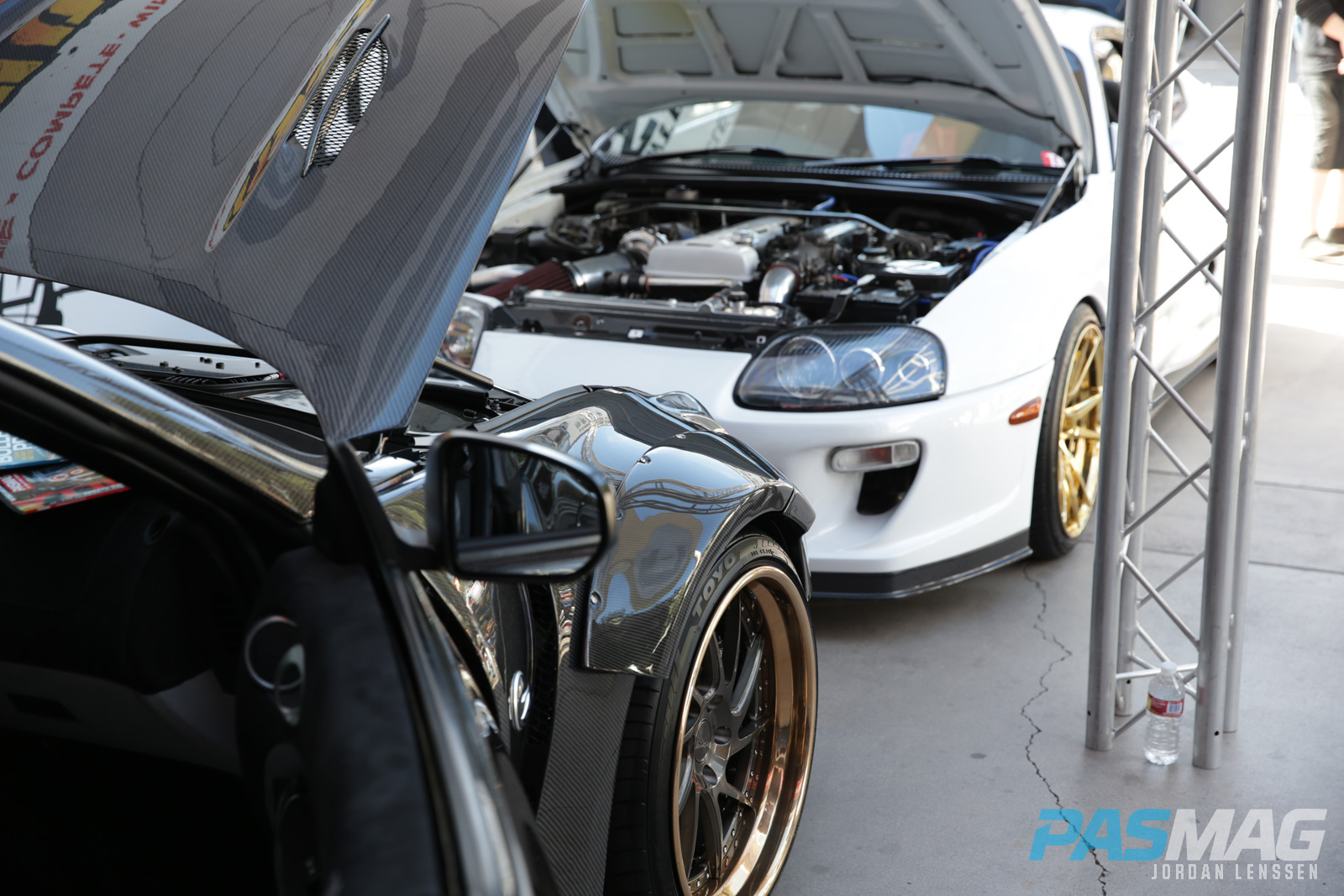 PASMAG Tuner Battlegrounds 2014 Battle for SEMA 370Z vs Supra 02