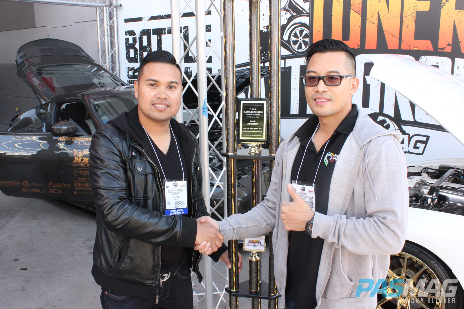 PASMAG Tuner Battlegrounds 2014 Battle for SEMA Anthony De Guzman Randi Bentia