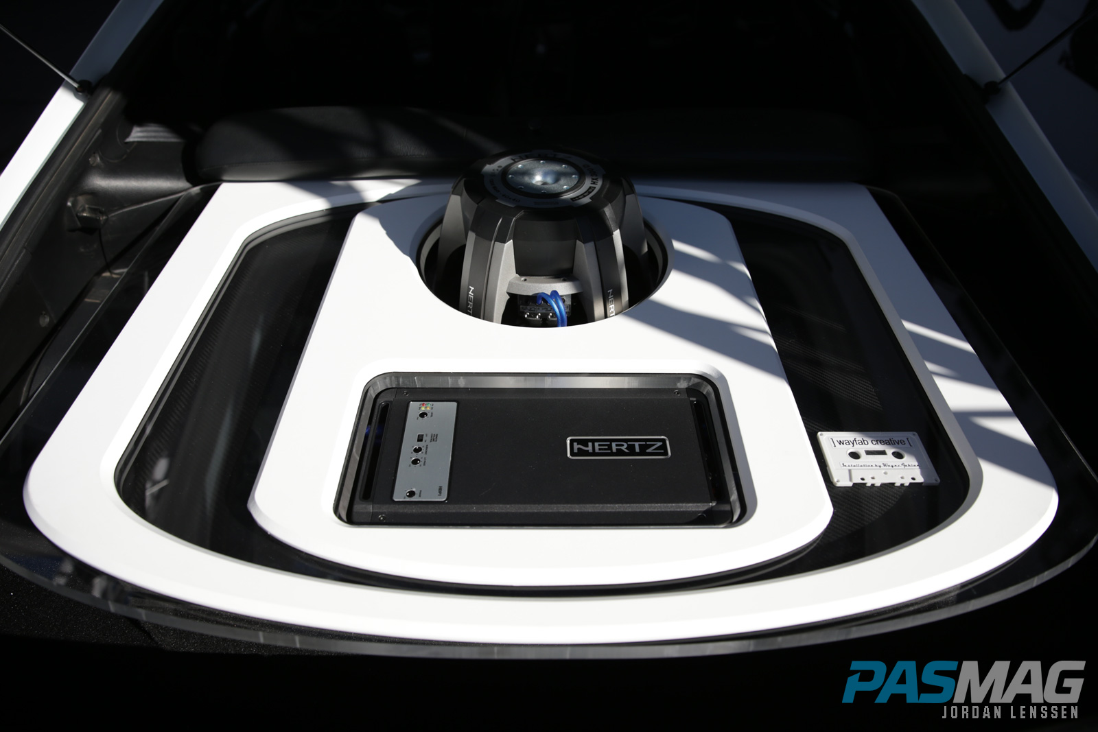 PASMAG Tuner Battlegrounds 2014 Battle for SEMA Anthony De Guzman Toyota Supra Audison Hertz