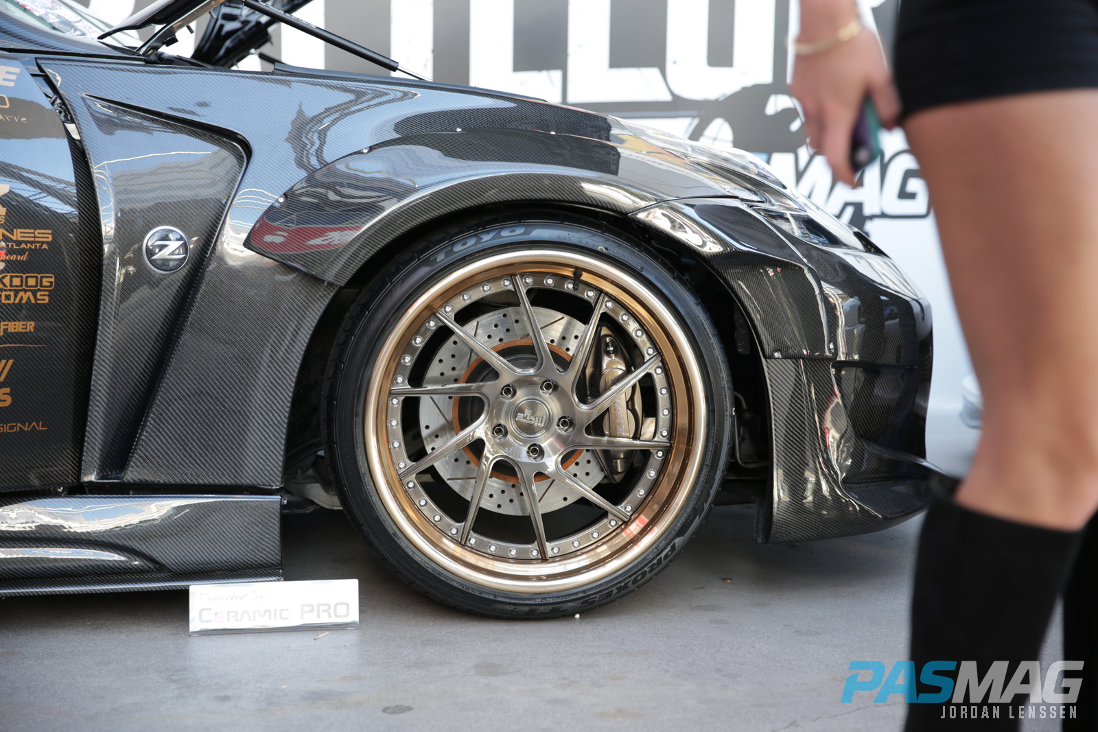PASMAG Tuner Battlegrounds 2014 Battle for SEMA Niche Road Wheels Moses Awad Nissan 370Z