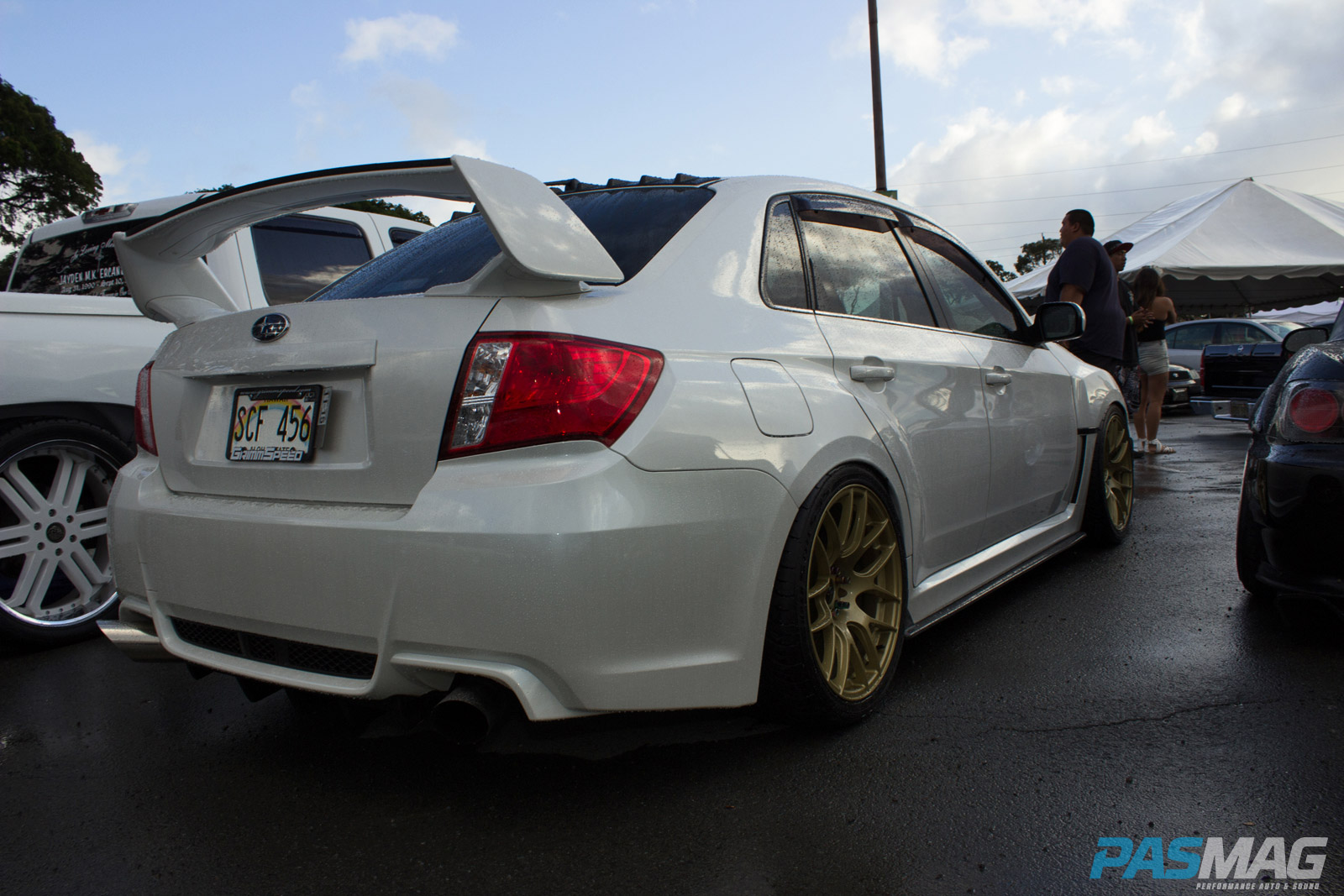 PASMAG Traffic2 Honolulu Hawaii GraspingParadisePhotography Subaru Impreza WRX STI Rear