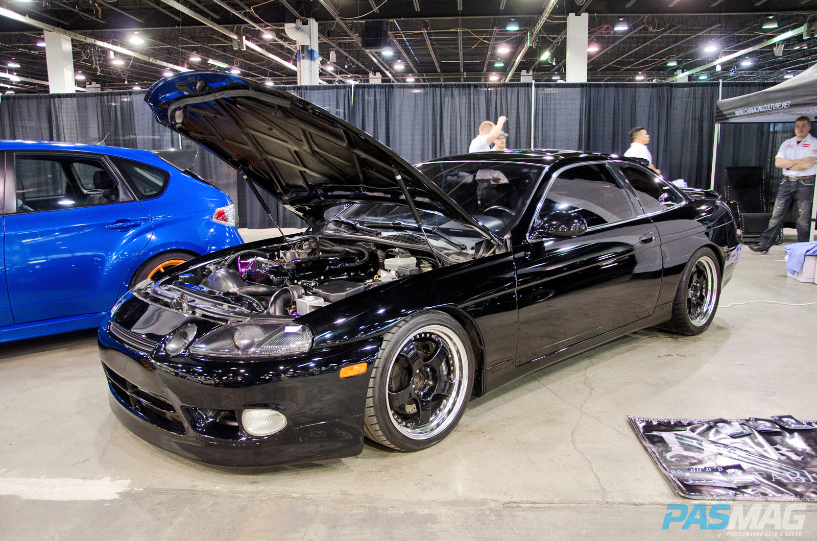 PASMAG Tuner Galleria Chicago Illinois 2014 Ray Flores Lexus SC Side