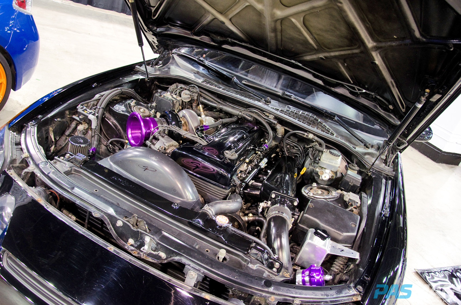 PASMAG Tuner Galleria Chicago Illinois 2014 Ray Flores Lexus SC engine