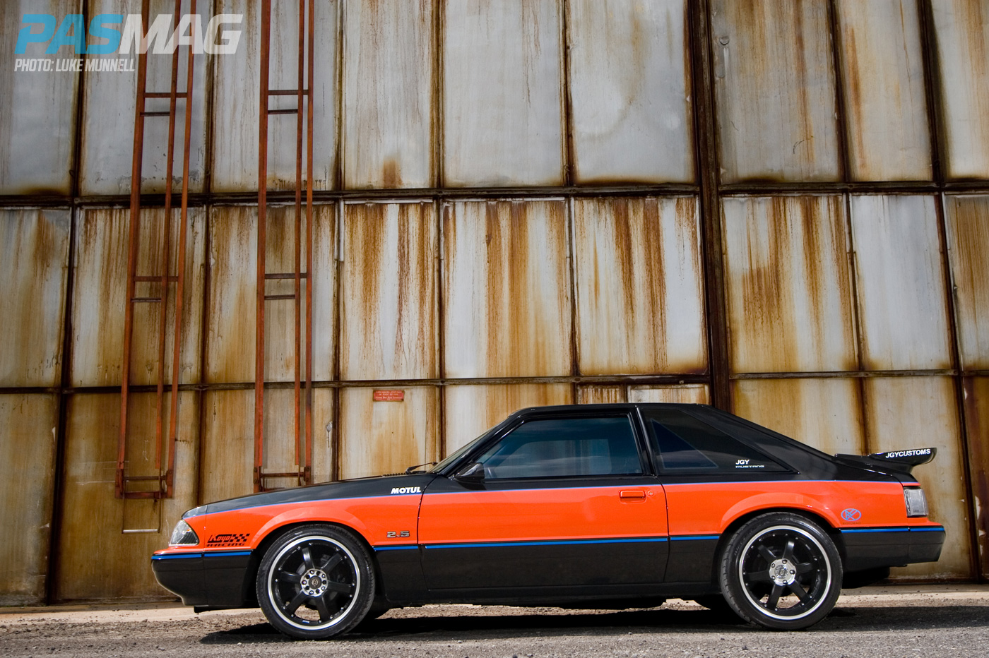 Jason Young / JGY Customs RB25 1993 Ford Mustang (Photos by Luke Munnell)
