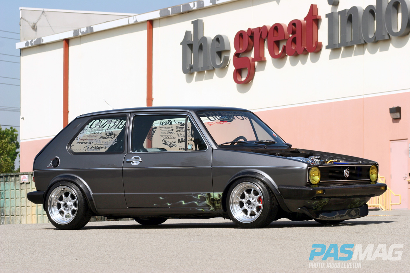Breaking Point: Mark Bailey's 1978 Volkswagen Rabbit (Photos by Jacob Leveton)