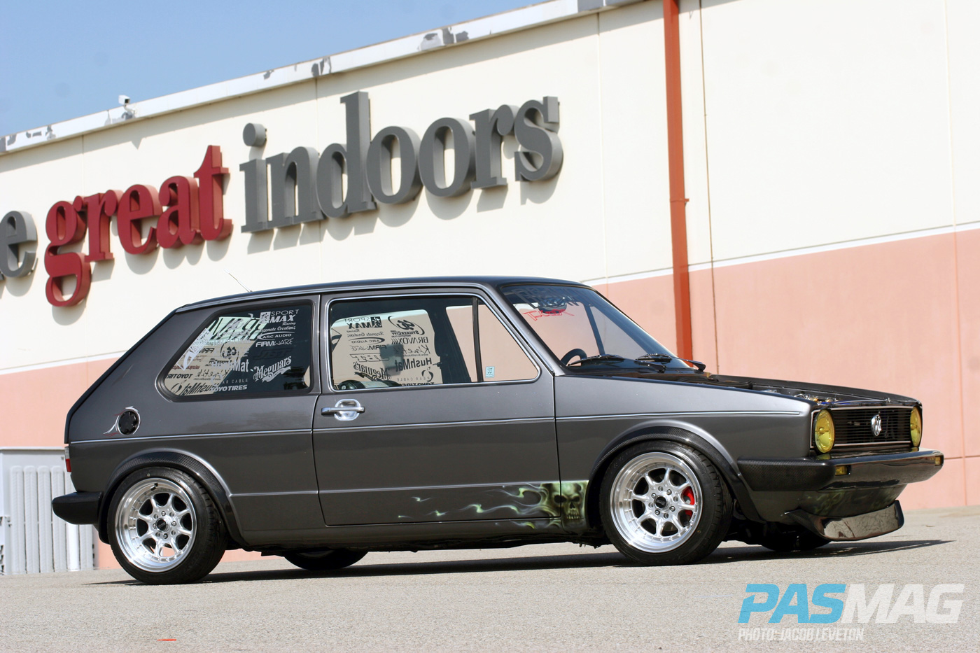 Breaking Point: Mark Bailey's 1978 Volkswagen Rabbit (Photos by Jacob Leveton)