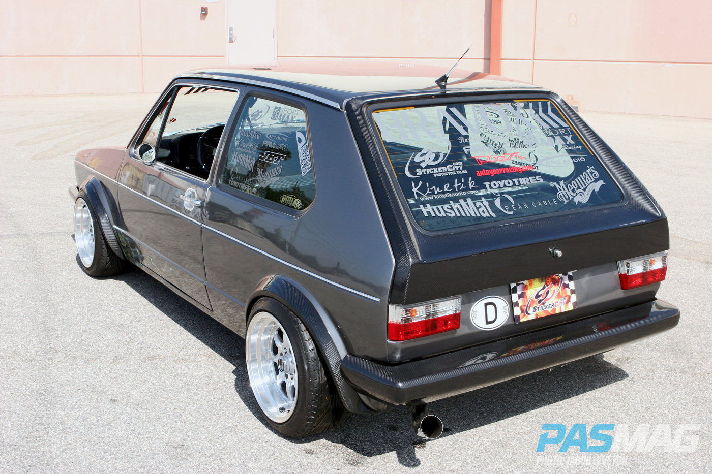 Breaking Point: Mark Bailey's 1978 Volkswagen Rabbit (Photos by Jacob Leveton)