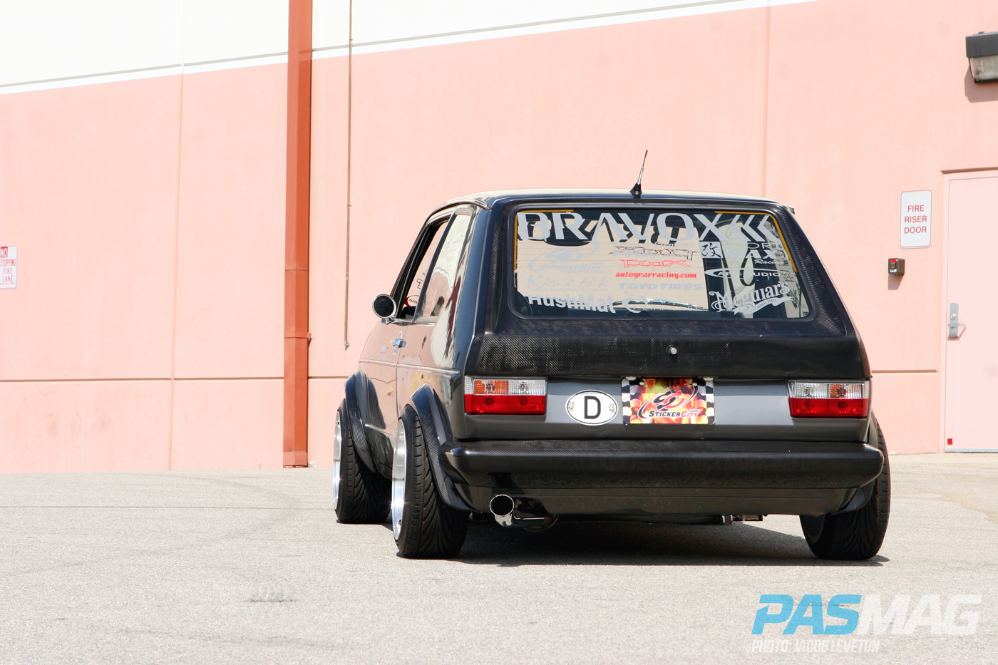 Breaking Point: Mark Bailey's 1978 Volkswagen Rabbit (Photos by Jacob Leveton)