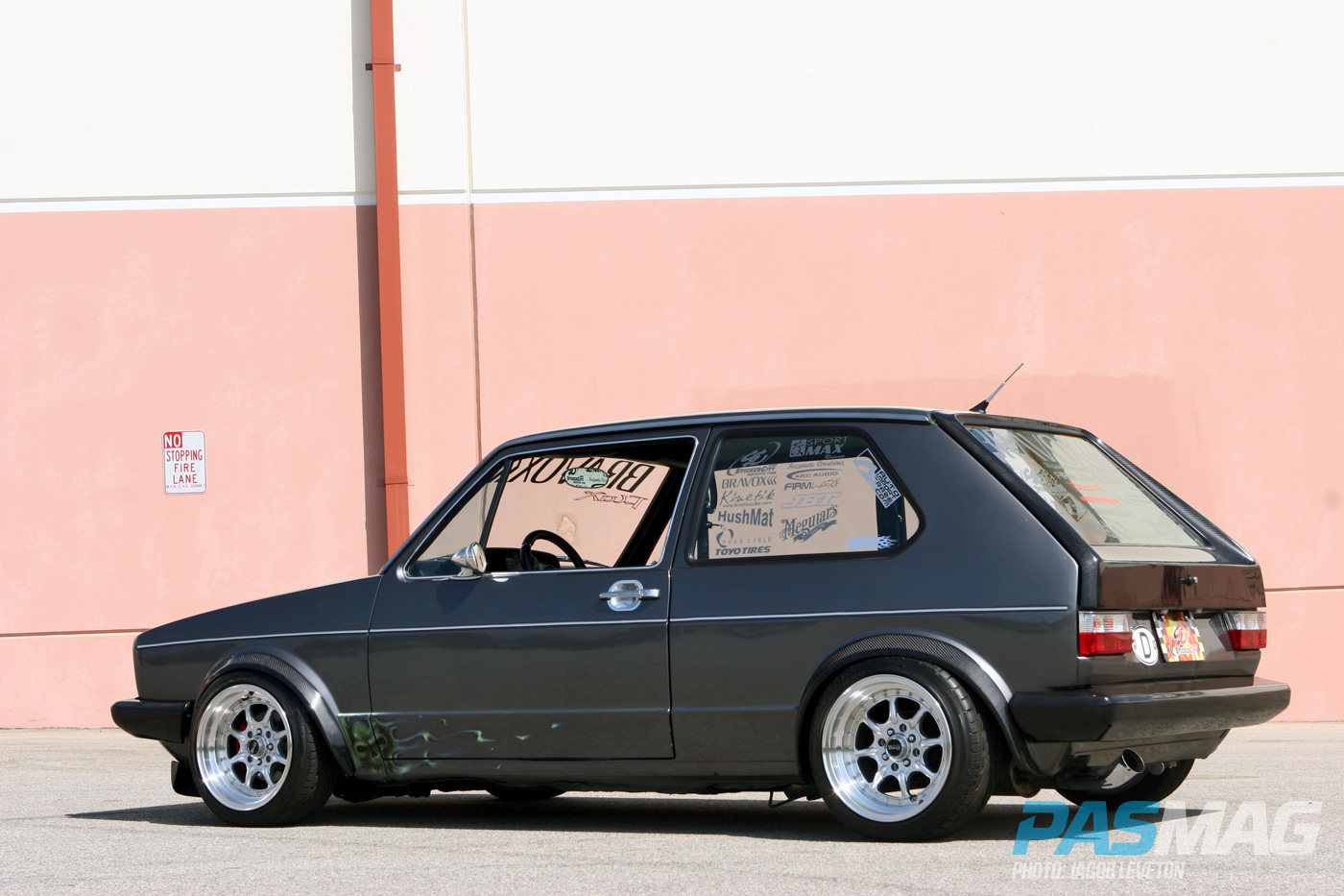 Breaking Point: Mark Bailey's 1978 Volkswagen Rabbit (Photos by Jacob Leveton)