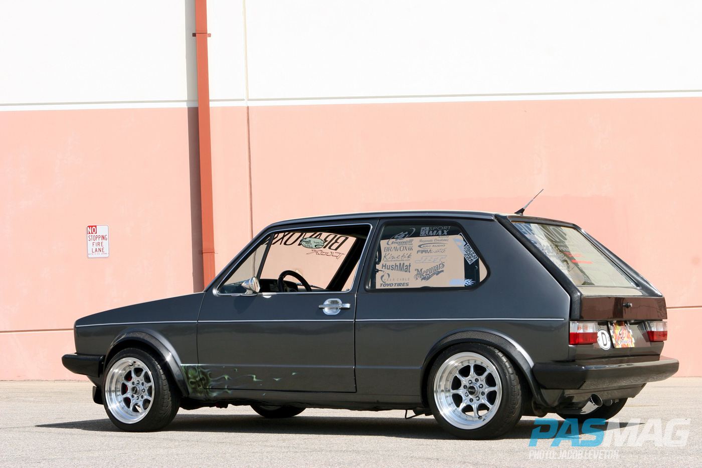 Breaking Point: Mark Bailey's 1978 Volkswagen Rabbit (Photos by Jacob Leveton)